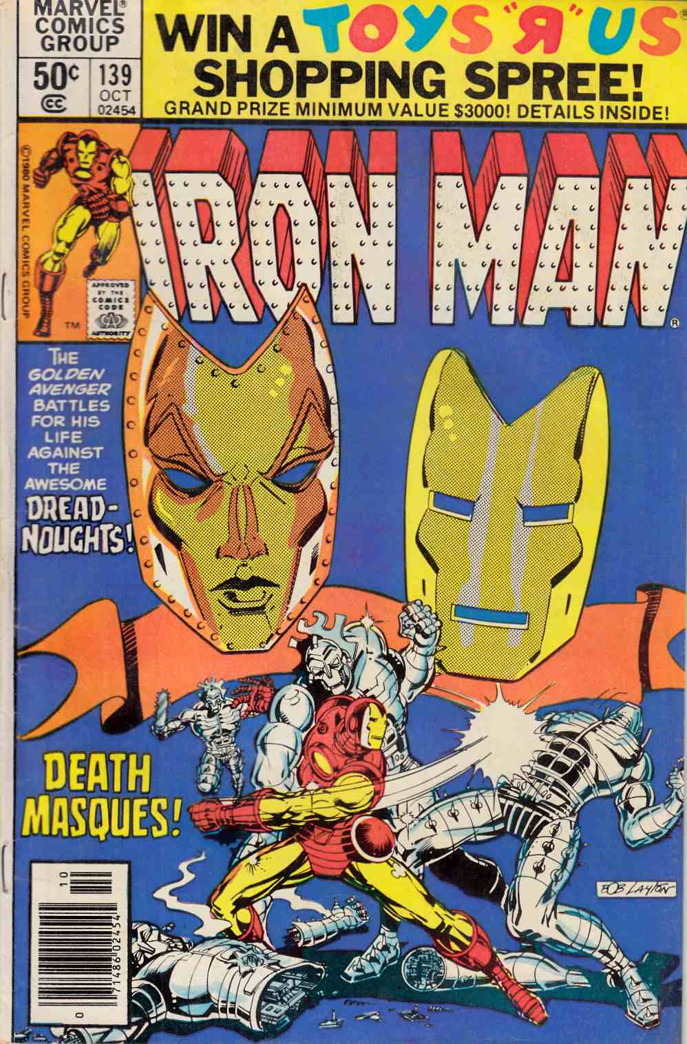 Iron Man #139 Newsstand Edition Very Good (4.0) [Marvel Comic] THUMBNAIL