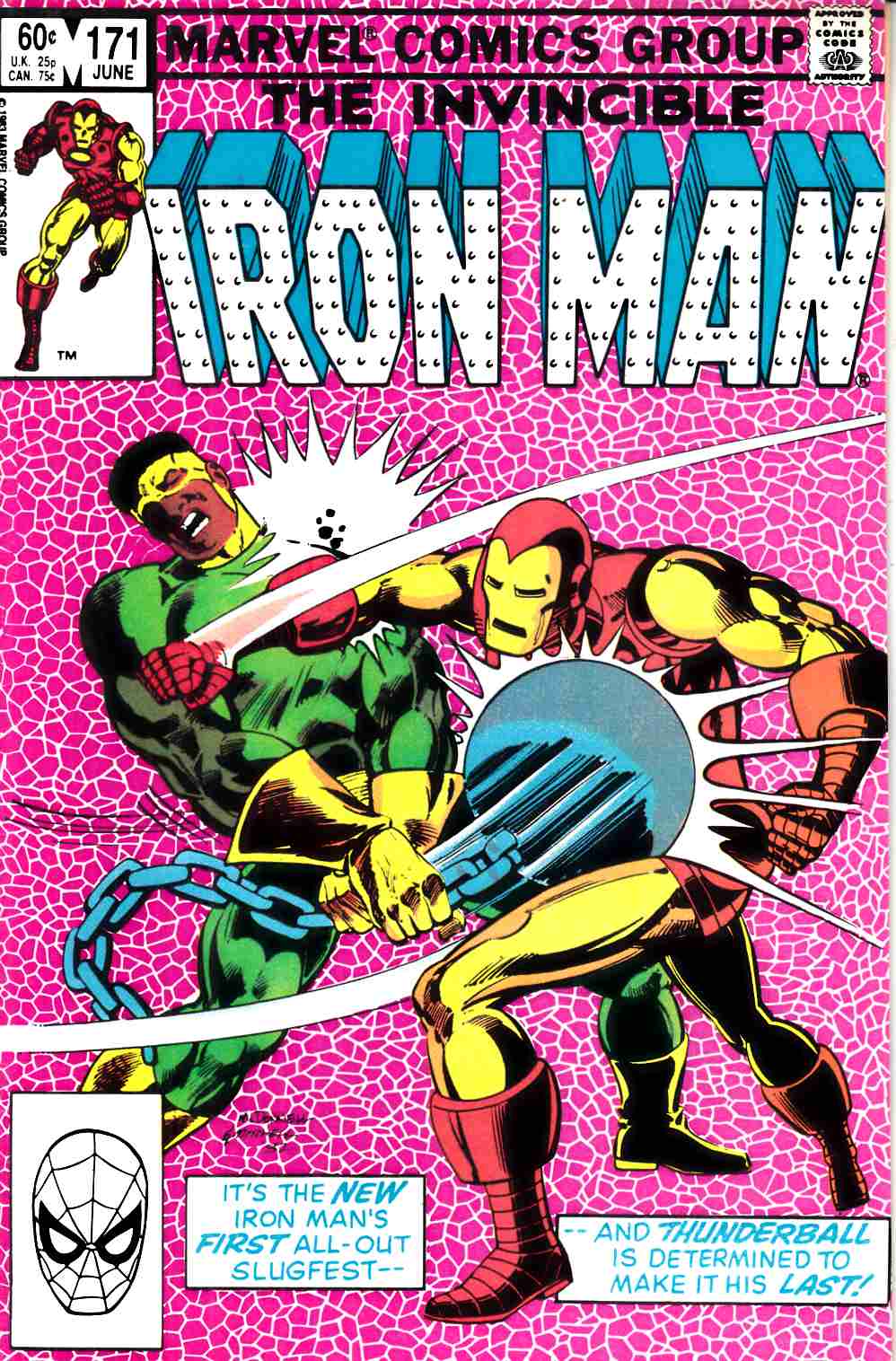 Iron Man #171 Very Fine (8.0) [Marvel Comic] LARGE
