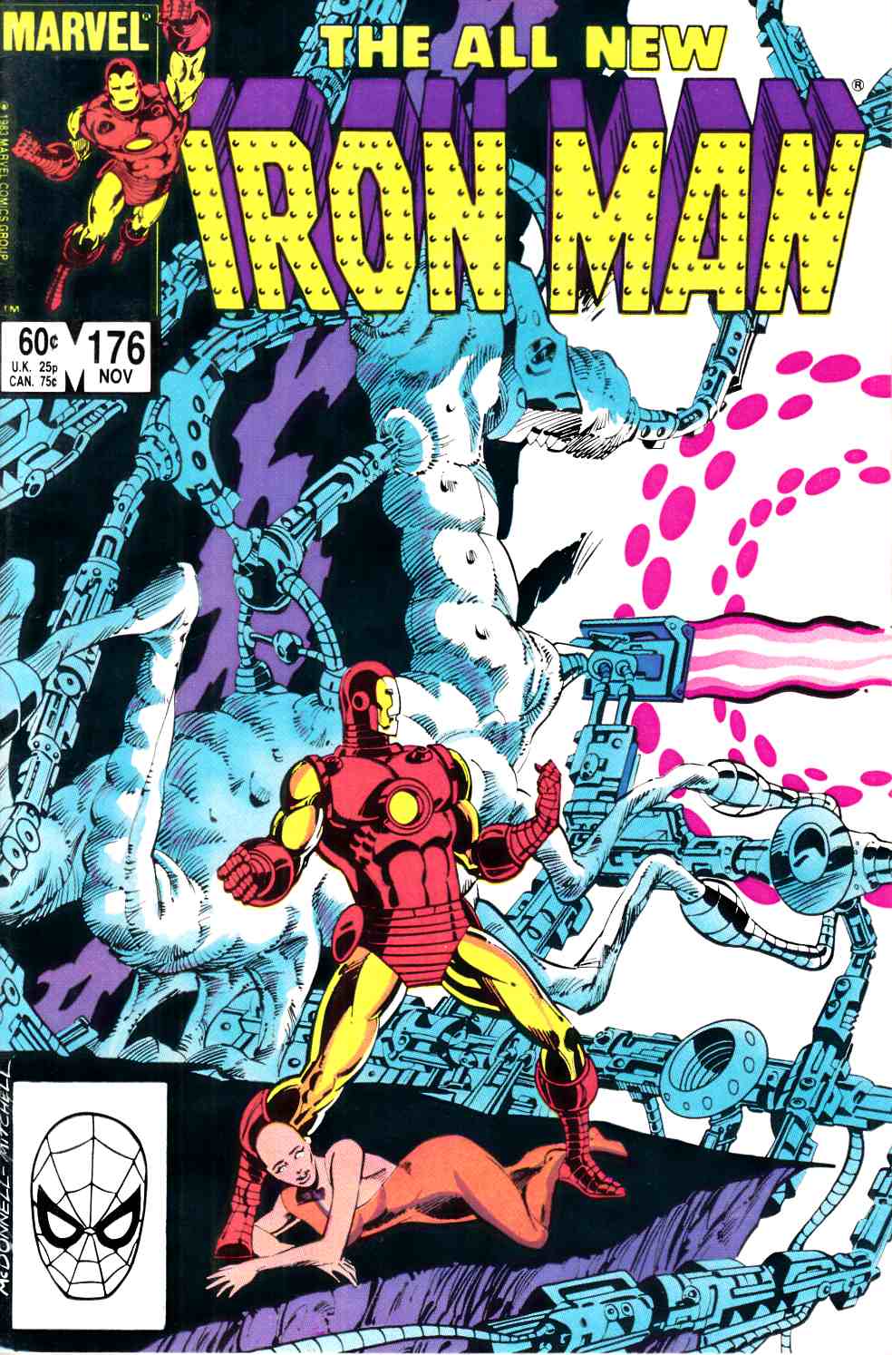 Iron Man #176 Fine (6.0) [Marvel Comic] LARGE