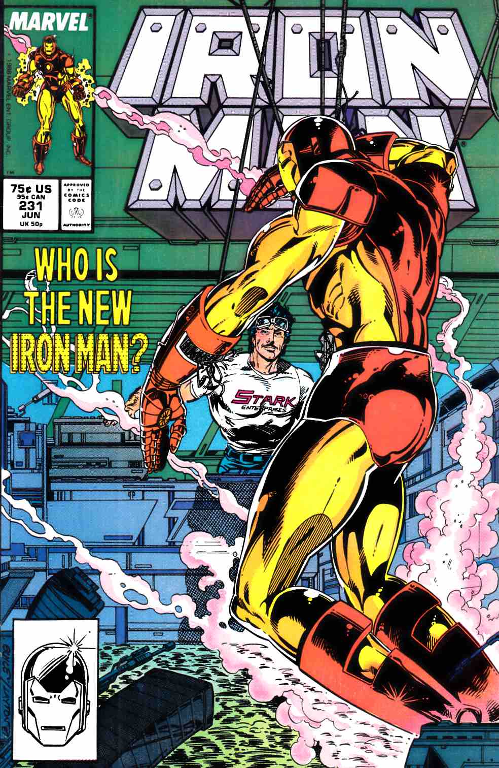 Iron Man #231 Very Fine (8.0) [Marvel Comic] THUMBNAIL