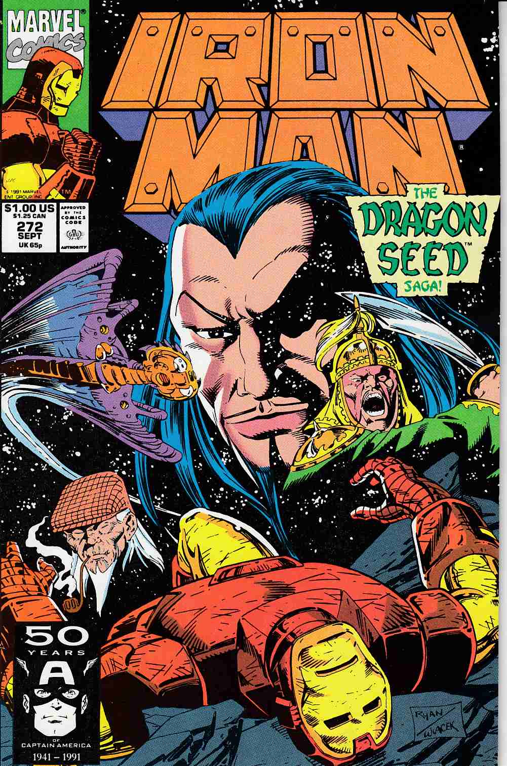 Iron Man #272 Fine (6.0) [Marvel Comic] LARGE