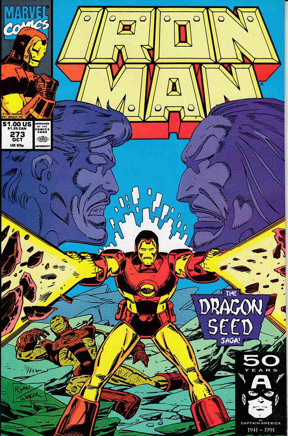 Iron Man #273 Fine/Very Fine (7.0) [Marvel Comic] LARGE