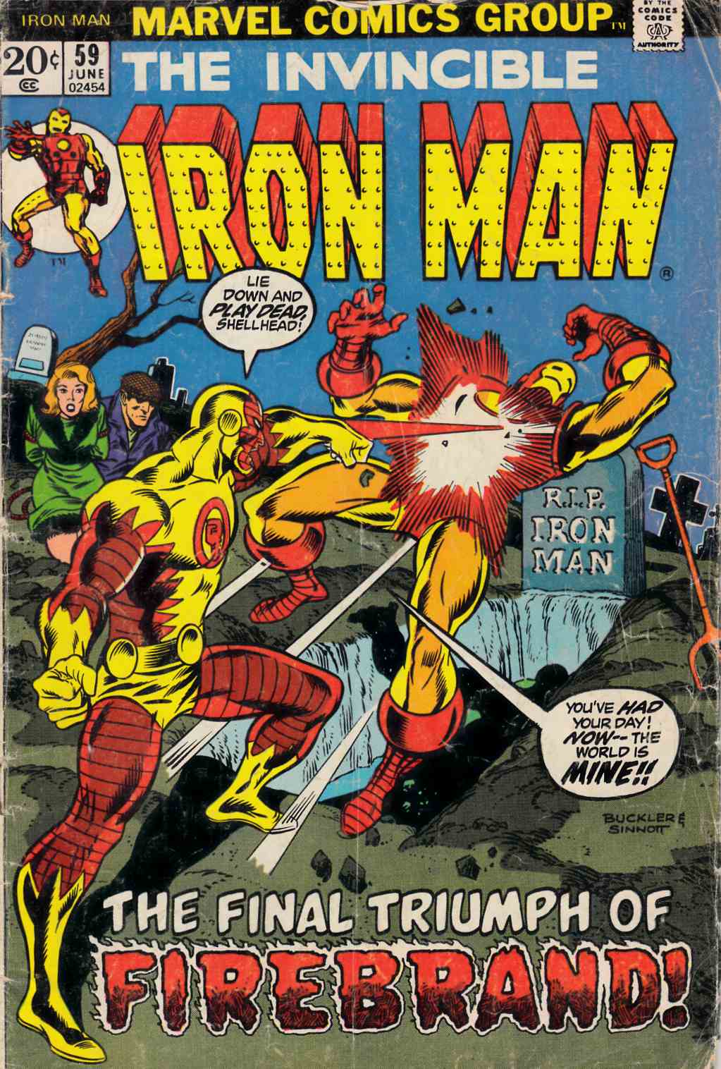 Iron Man #59 Very Good (4.0) [Marvel Comic] THUMBNAIL