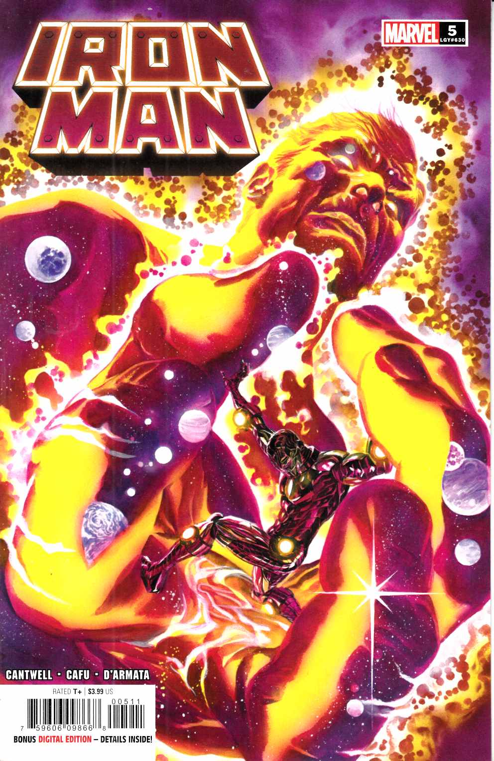 Iron Man #5 Near Mint (9.4) [Marvel Comic] THUMBNAIL