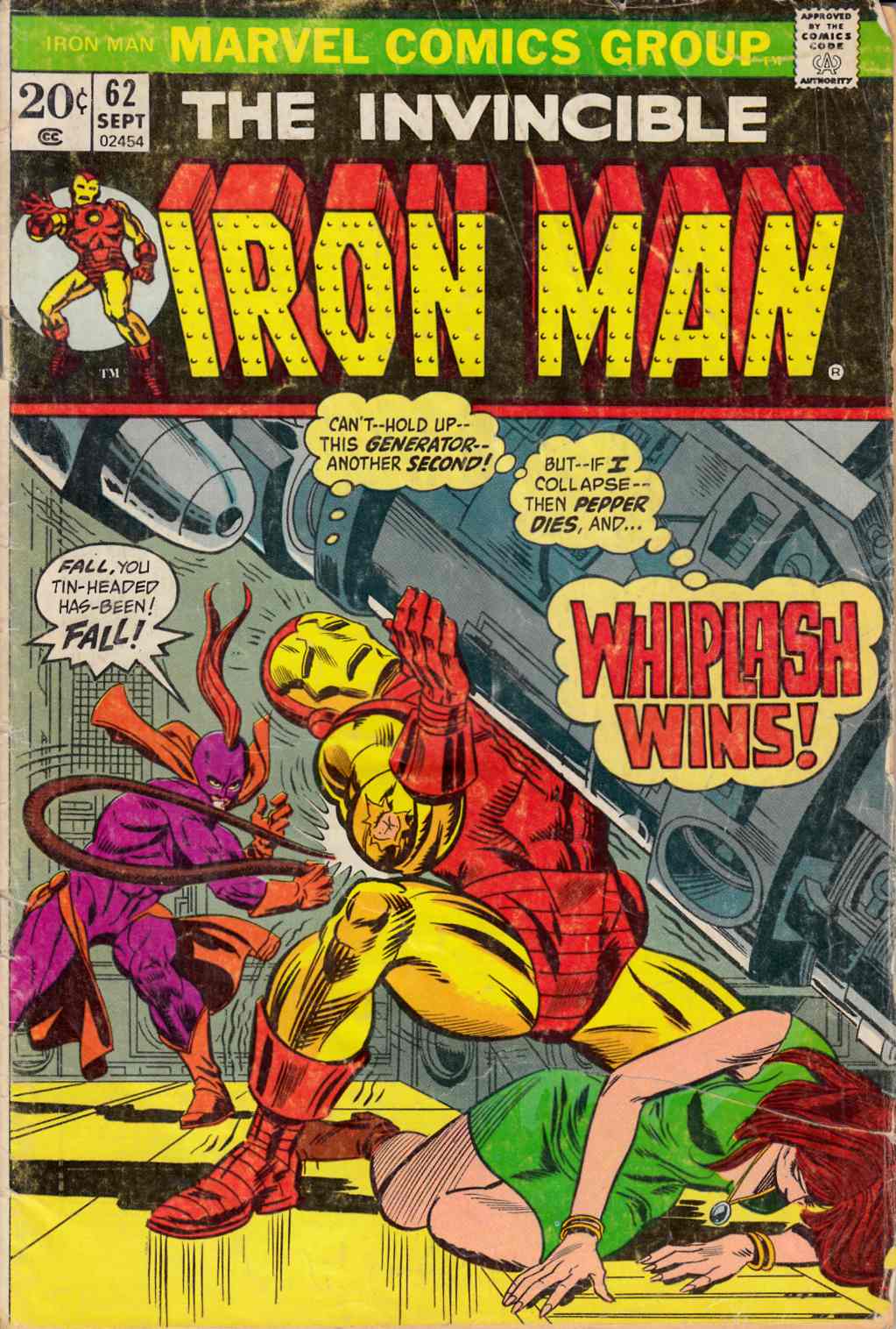 Iron Man #62 Good (2.0) [Marvel Comic] THUMBNAIL