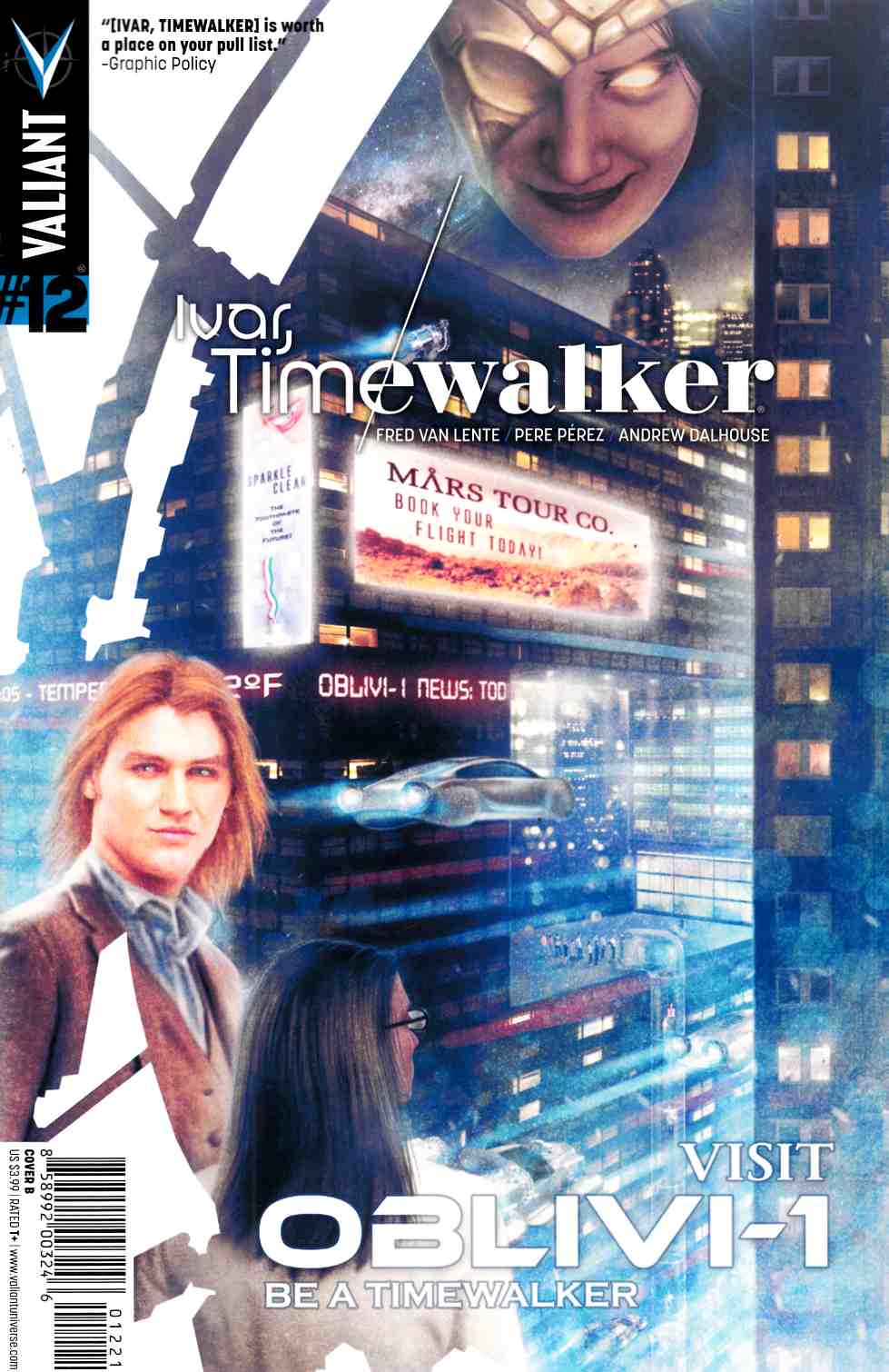 Ivar Timewalker #12 Cover B- Bensler [Valiant Comic] THUMBNAIL