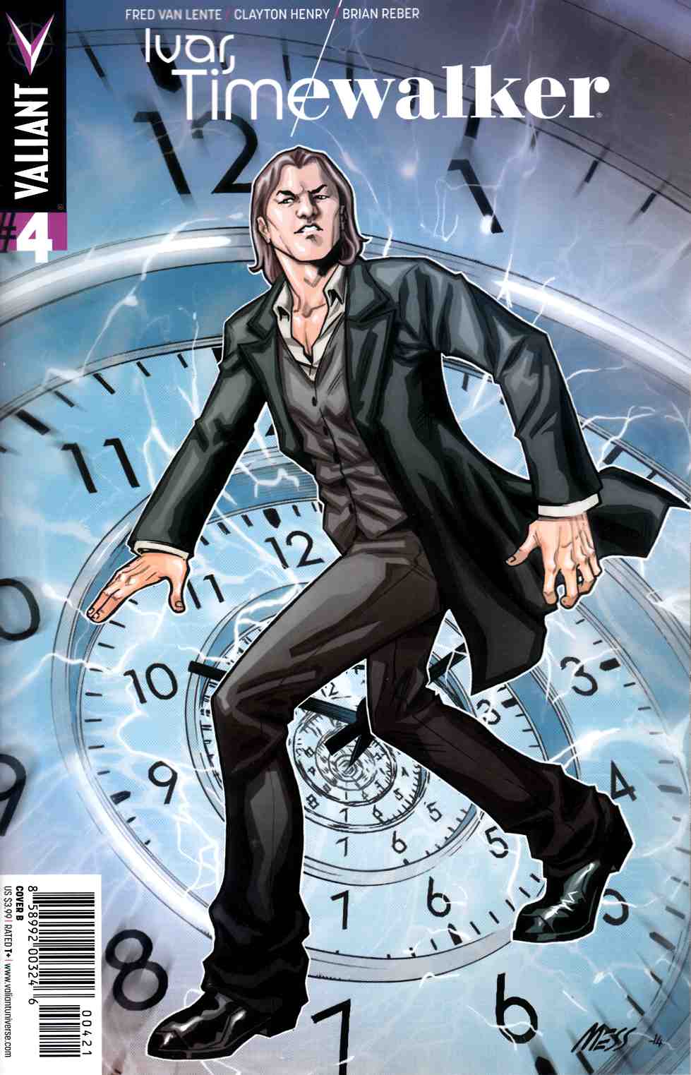 Ivar Timewalker #4 Cover B- Messina [Valiant Comic] THUMBNAIL