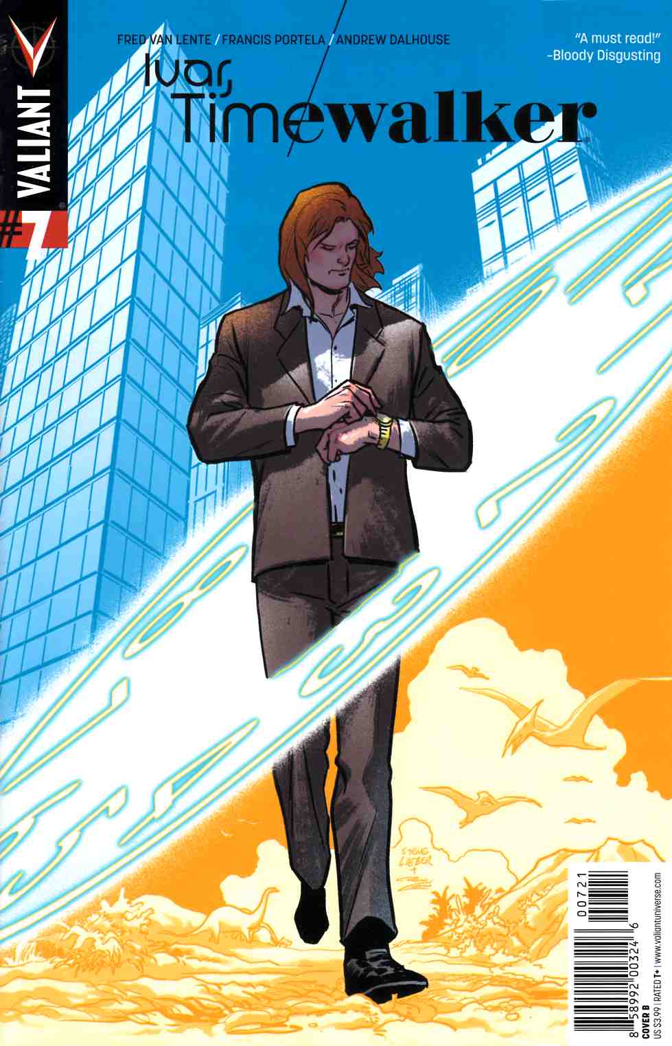 Ivar Timewalker #7 Cover B- Lieber [Valiant Comic] THUMBNAIL