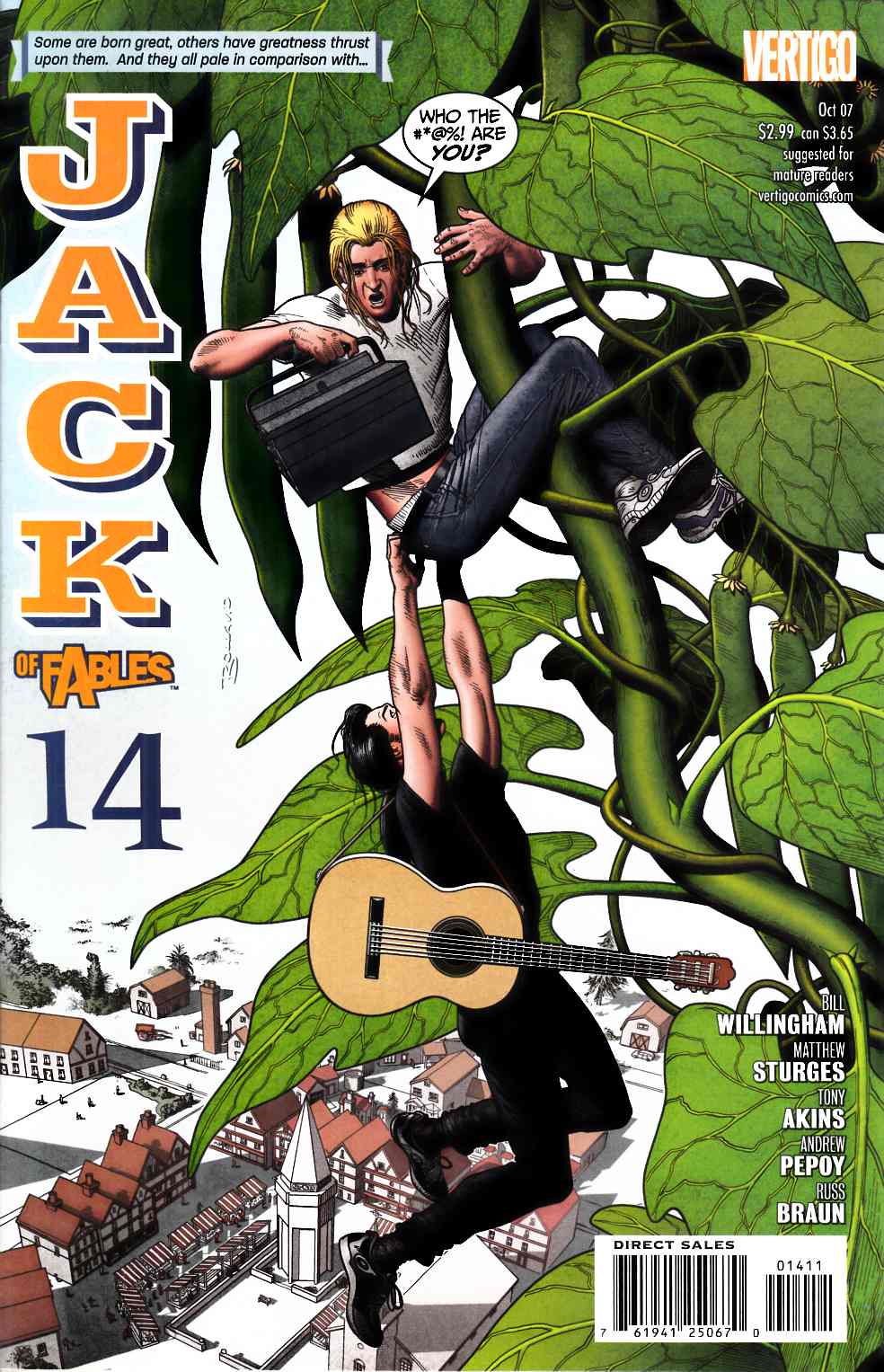 Jack of Fables #14 Near Mint (9.4) [DC Comic] LARGE