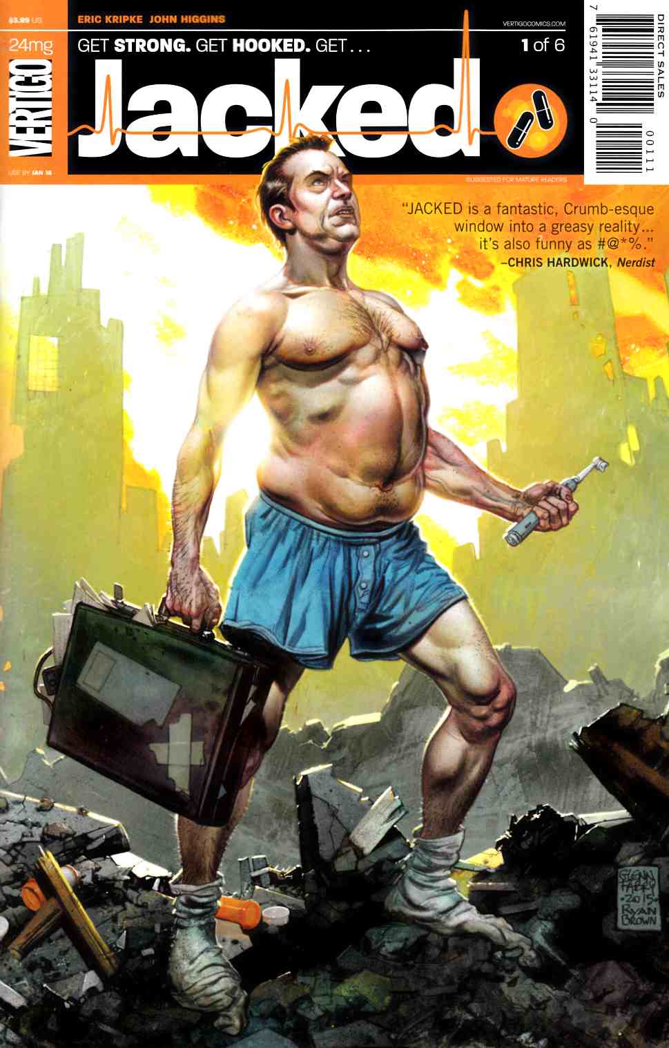 Jacked #1 [DC Comic] THUMBNAIL