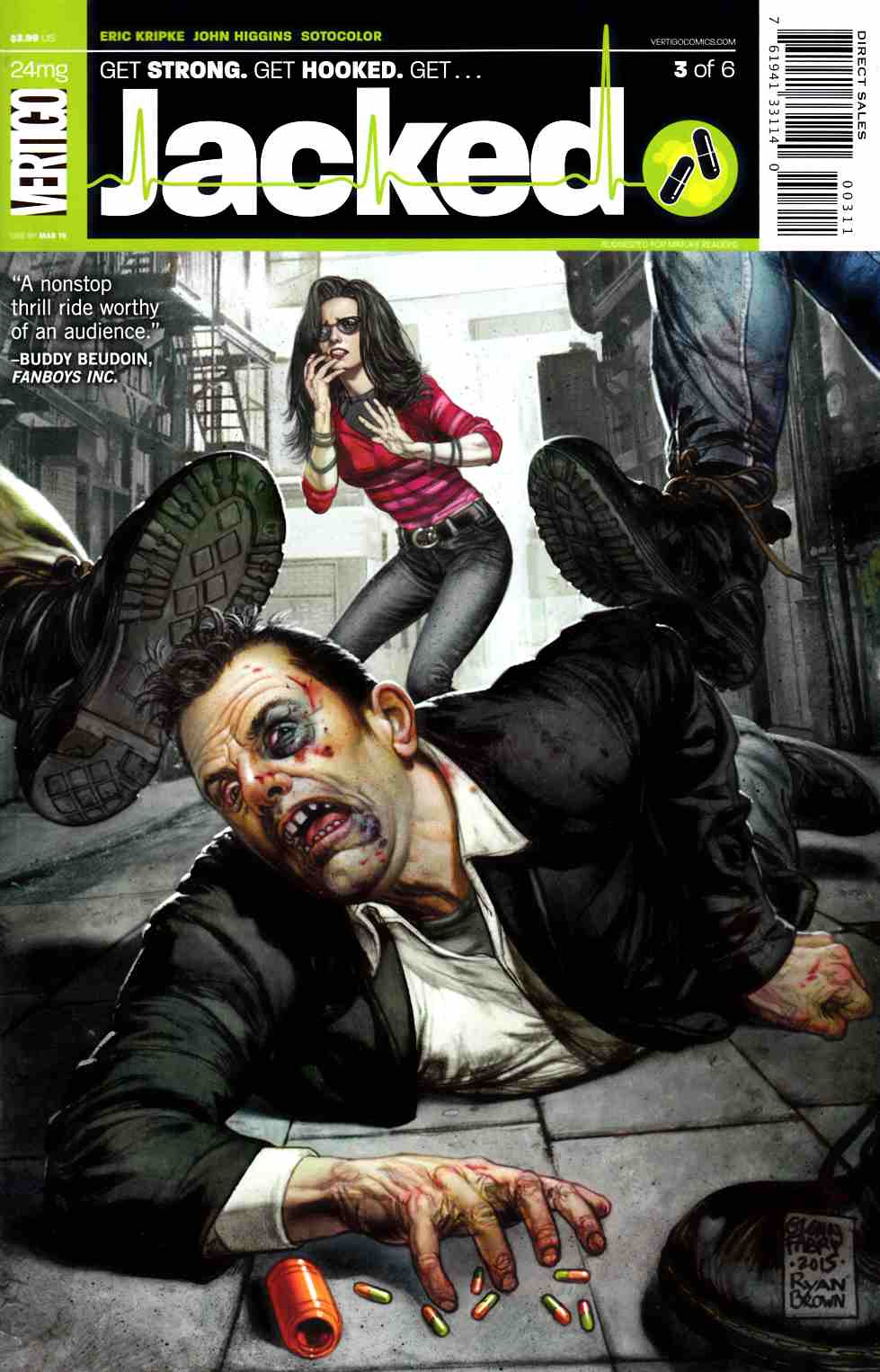 Jacked #3 [DC Comic] THUMBNAIL
