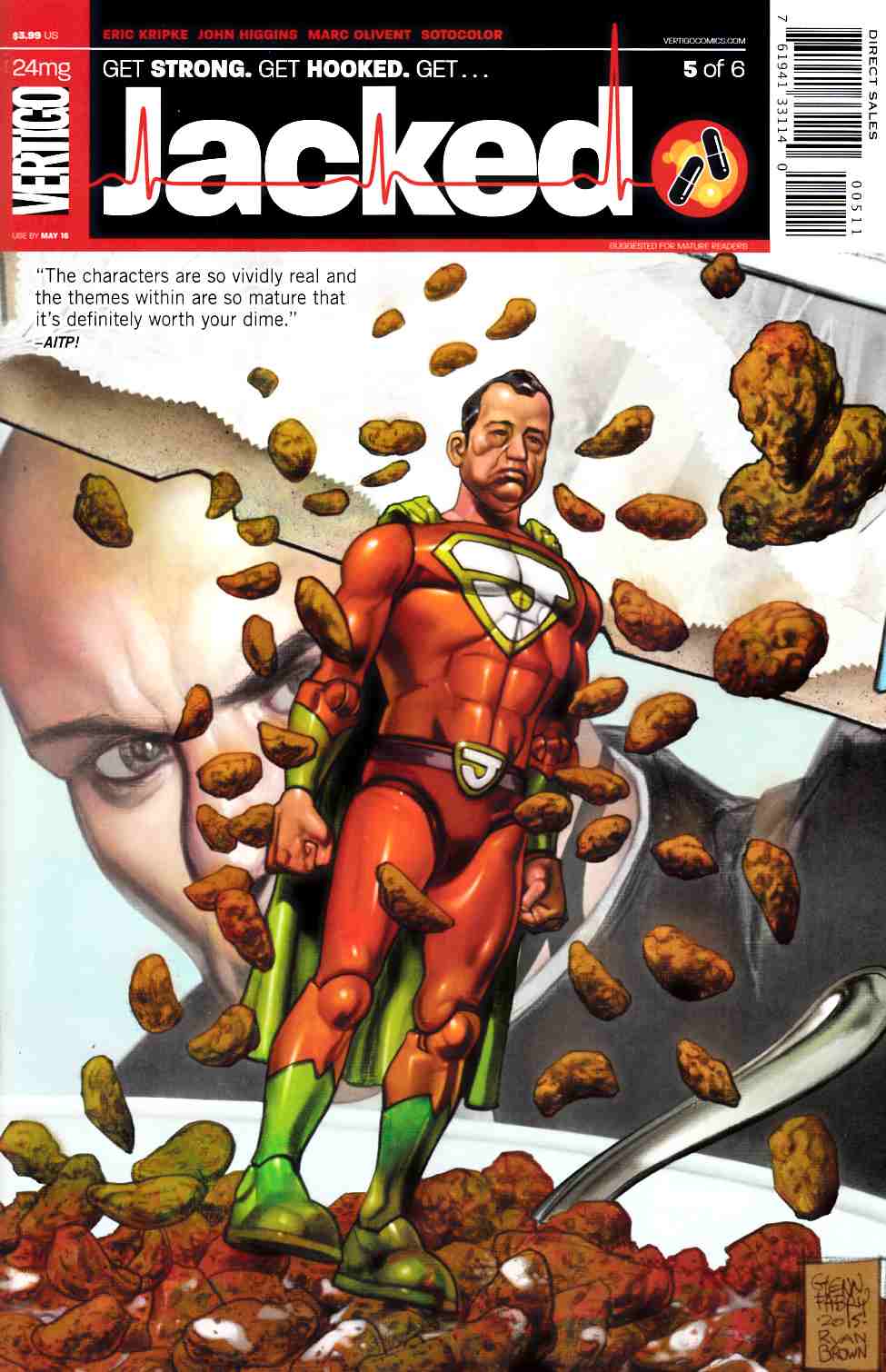 Jacked #5 [DC Comic] THUMBNAIL