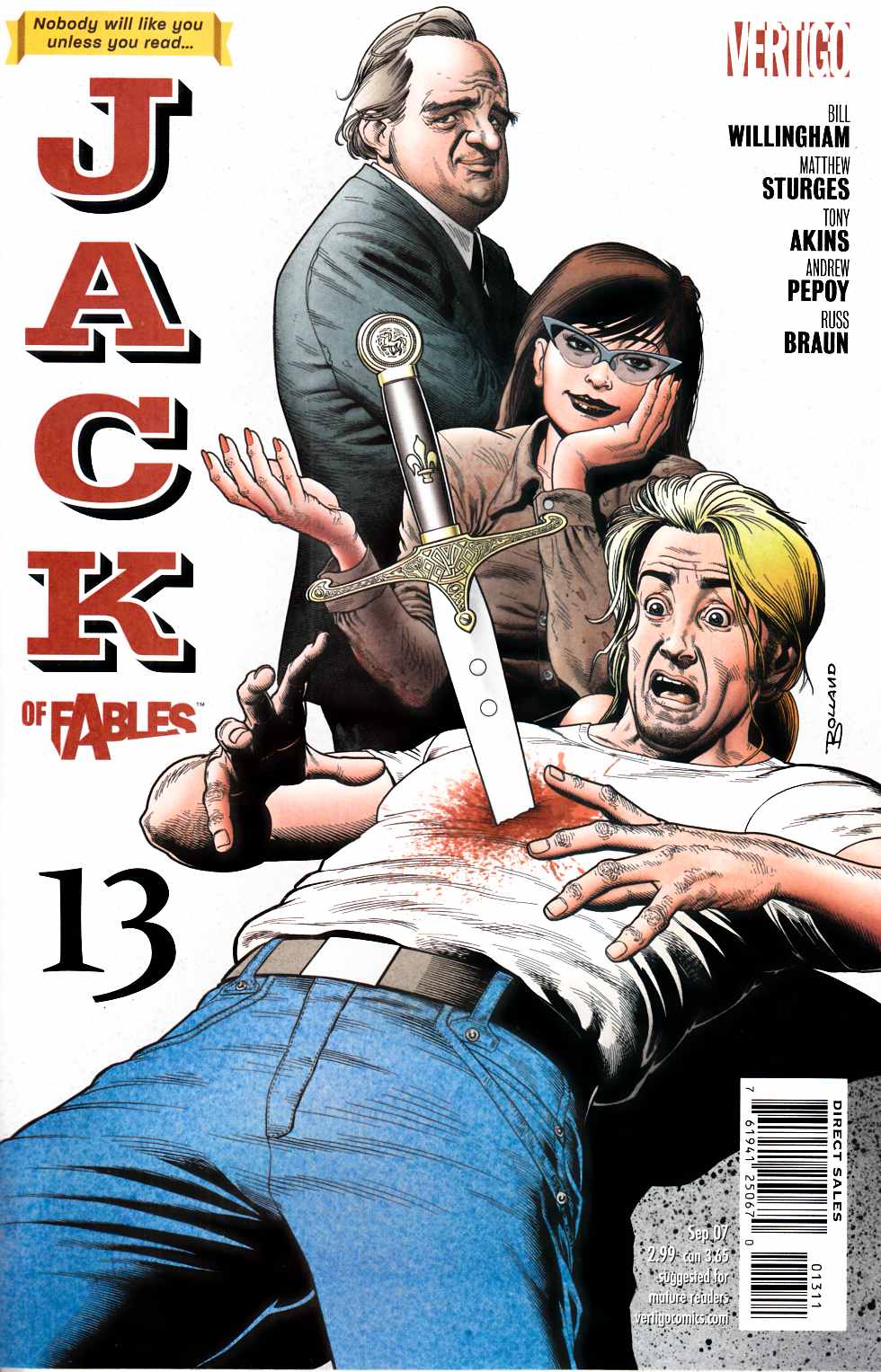 Jack of Fables #13 Very Fine (8.0) [DC Comic] LARGE