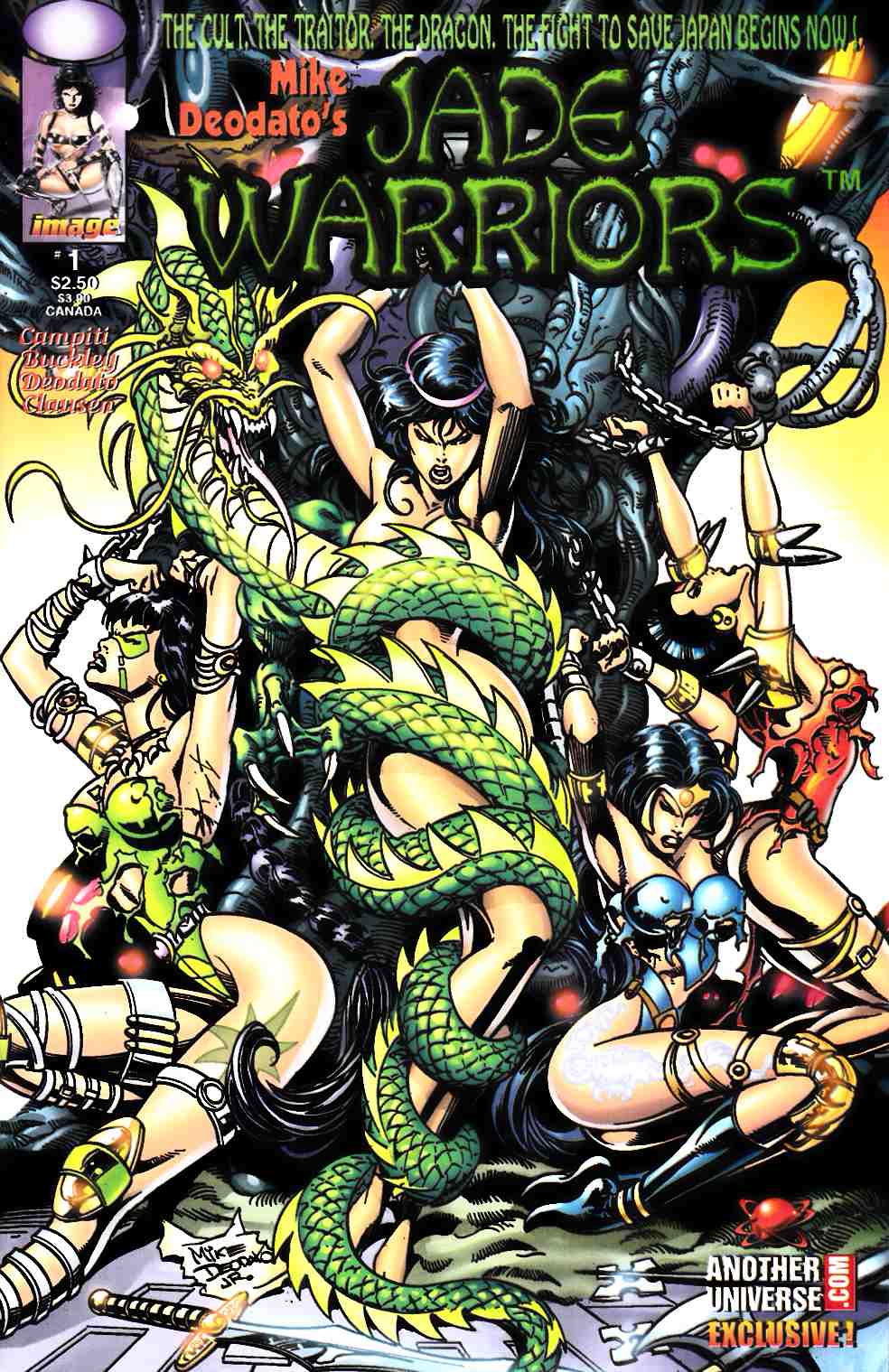 Jade Warriors #1 Another Universe Variant Cover Very Fine (8.0) [Image Comic] LARGE