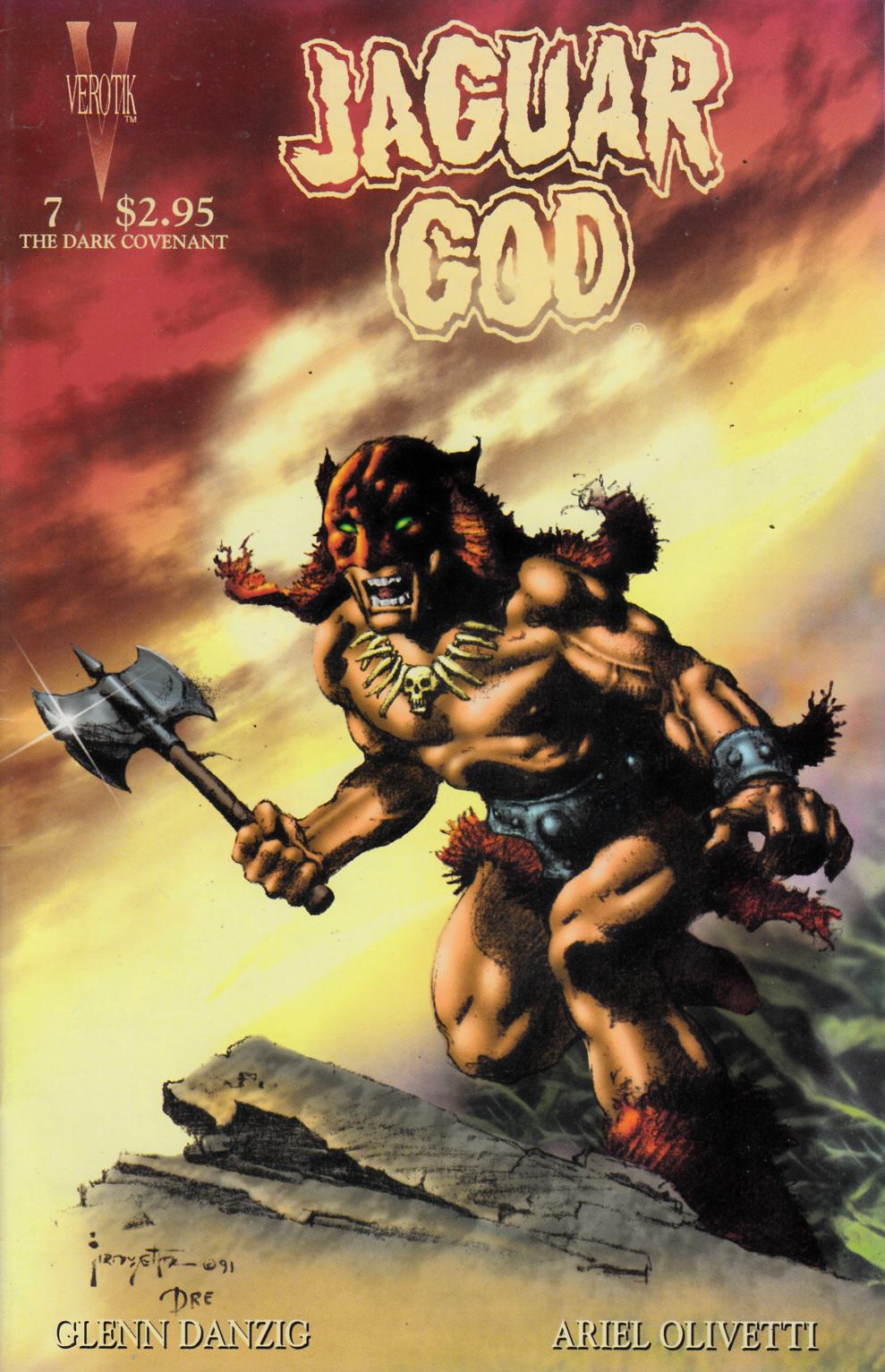 Jaguar God #7 Fine (6.0) [Verotik Comic] THUMBNAIL