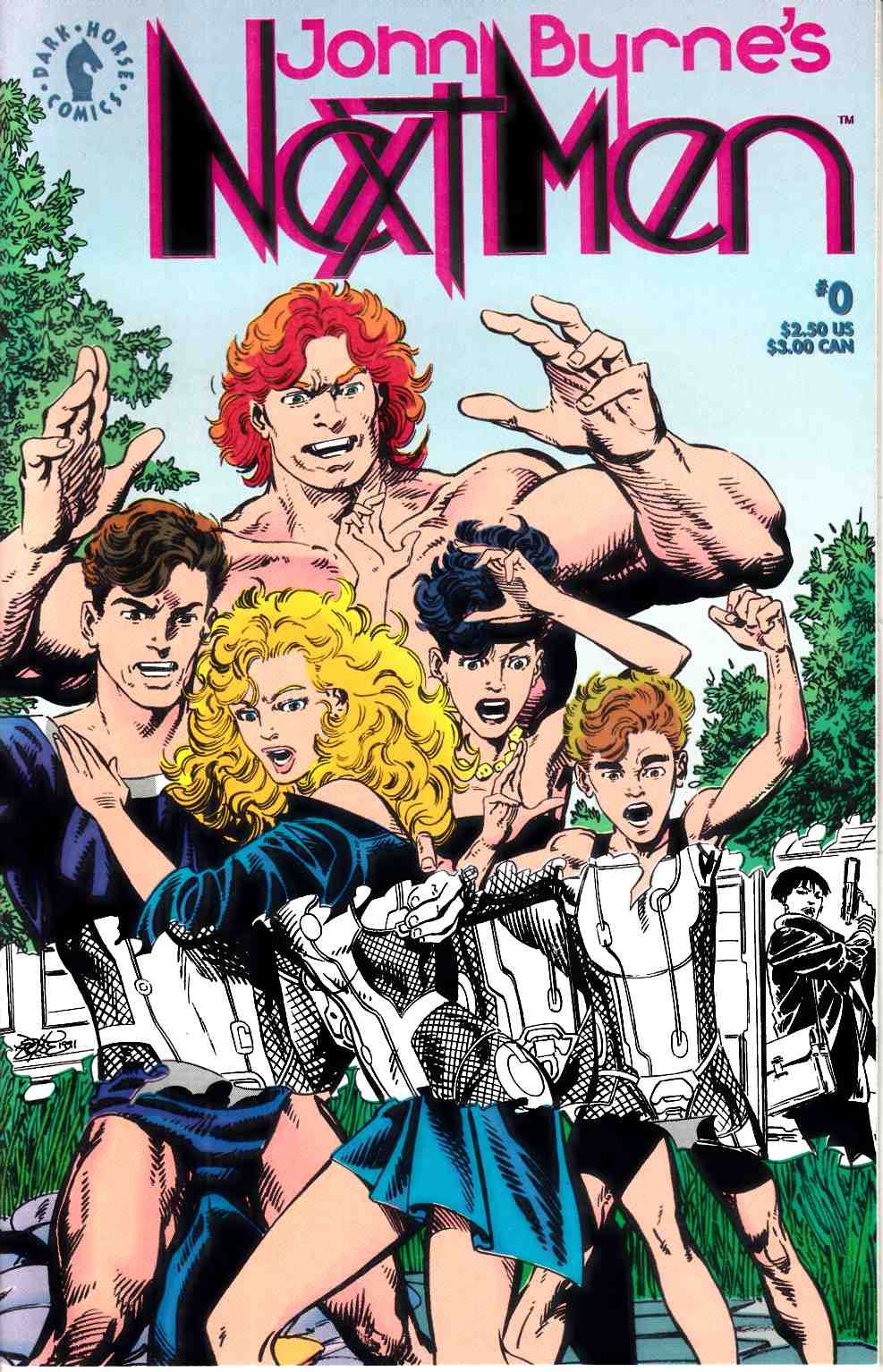 John Byrne's Next Men #0 Very Fine (8.0) [Dark Horse Comic] LARGE