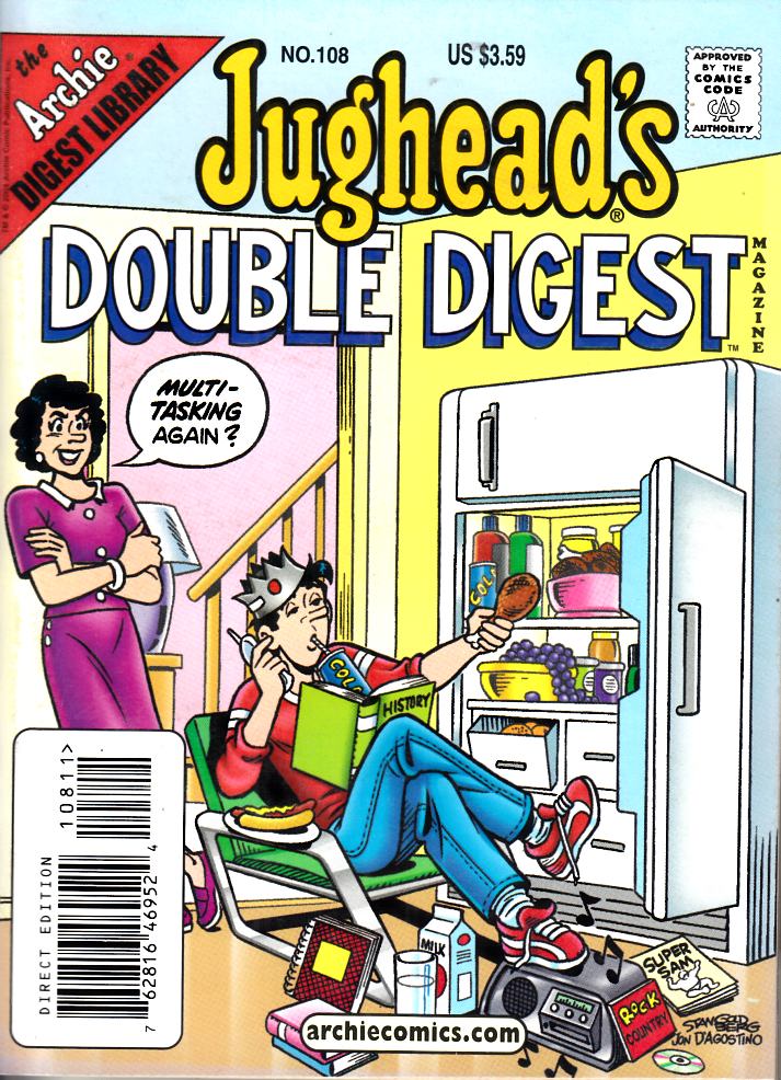 Jughead's Double Digest #108 Near Mint Minus (9.2) [Archie Comic] THUMBNAIL