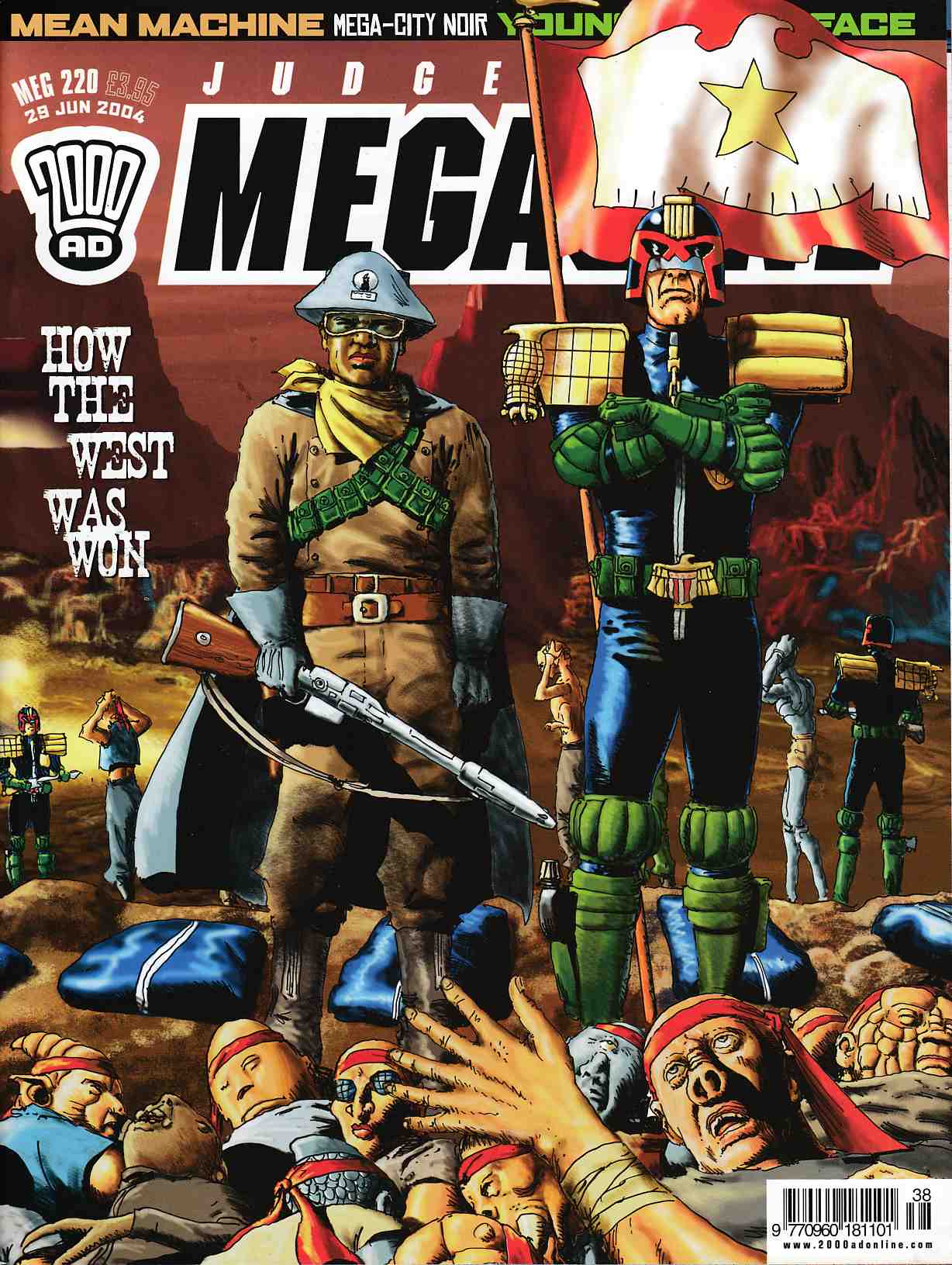 Judge Dredd Megazine #220 Near Mint (9.4) [Rebellion Magazine] LARGE