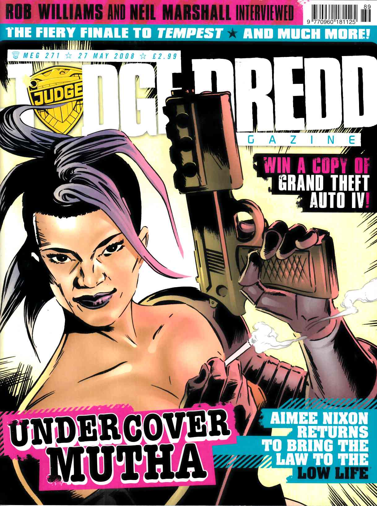 Judge Dredd Megazine #271 Near Mint (9.4) [Rebellion Magazine] LARGE
