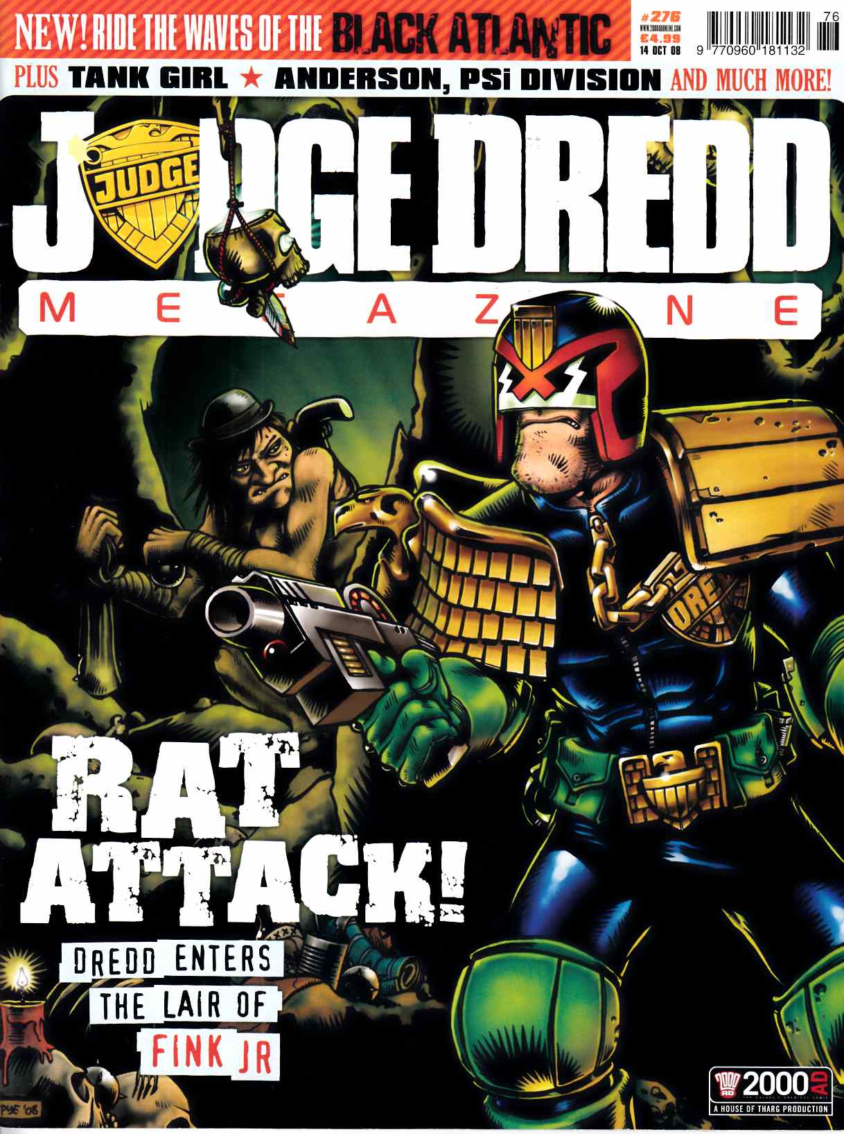 Judge Dredd Megazine #276 Near Mint (9.4) [Rebellion Magazine] LARGE
