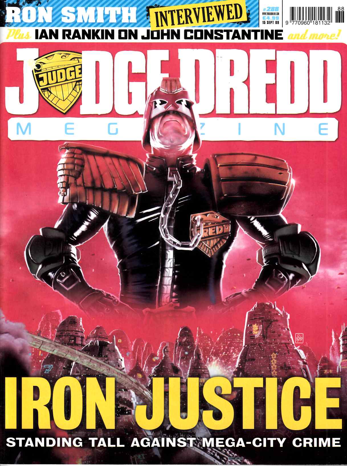 Judge Dredd Megazine #288 Near Mint (9.4) [Rebellion Magazine] THUMBNAIL