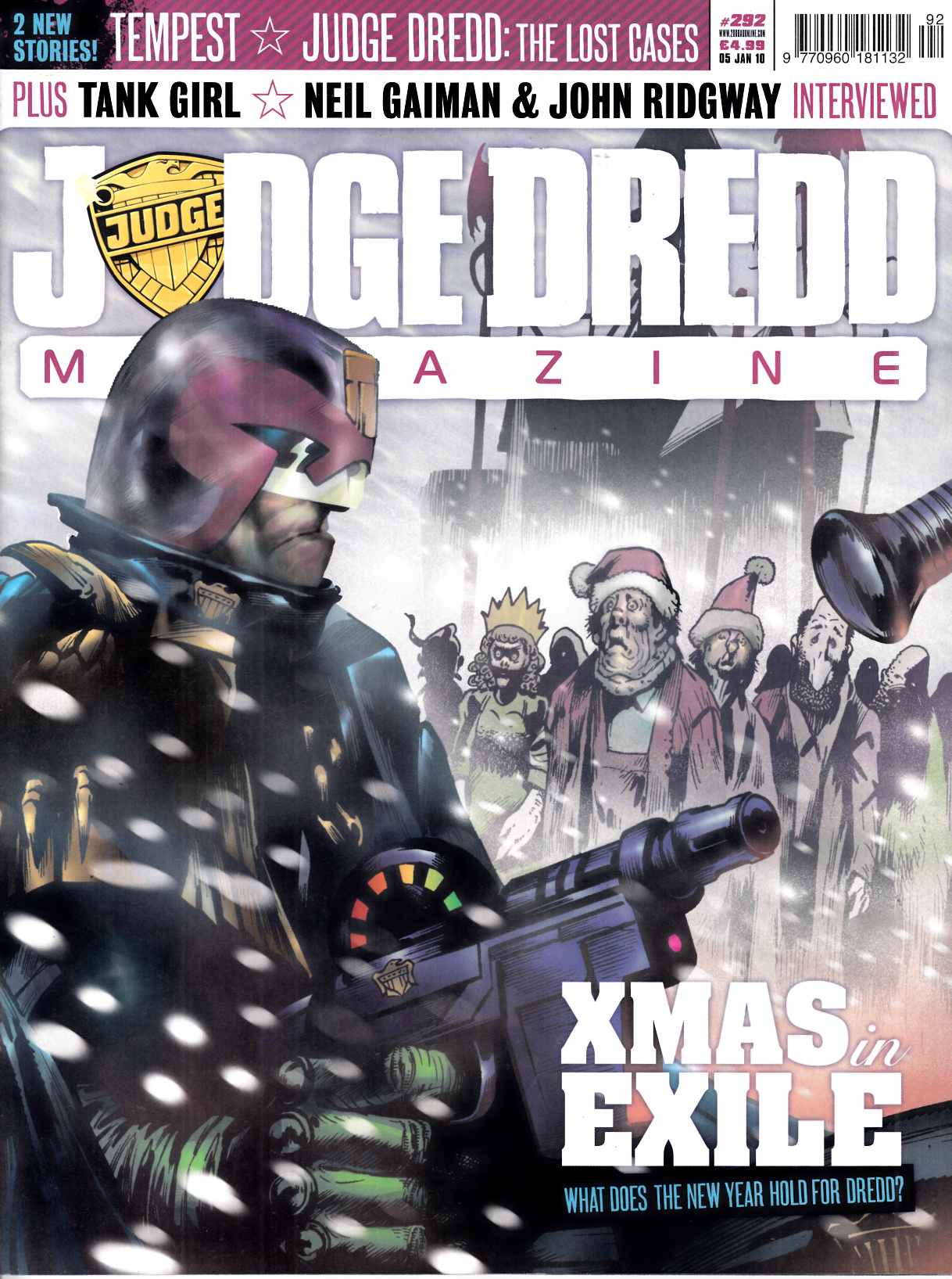 Judge Dredd Megazine #292 Near Mint (9.4) [Rebellion Magazine] THUMBNAIL