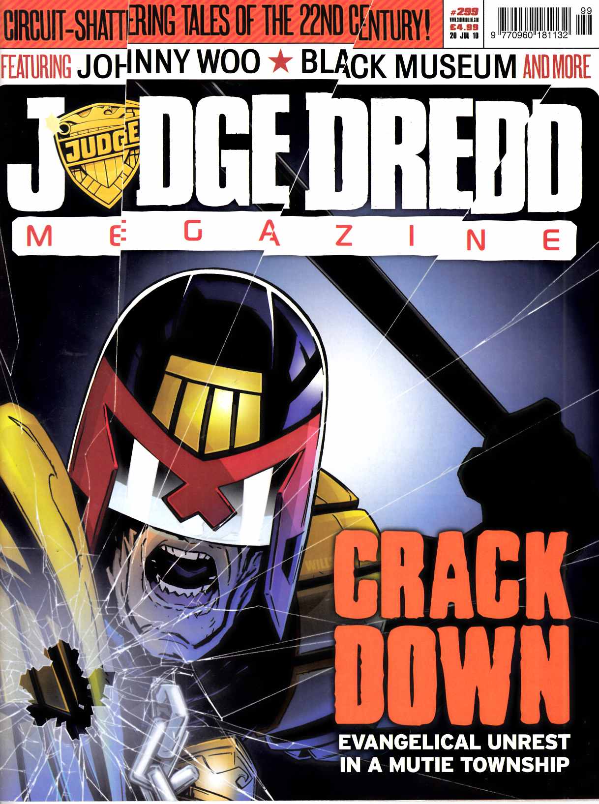 Judge Dredd Megazine #299 Near Mint (9.4) [Rebellion Magazine] LARGE