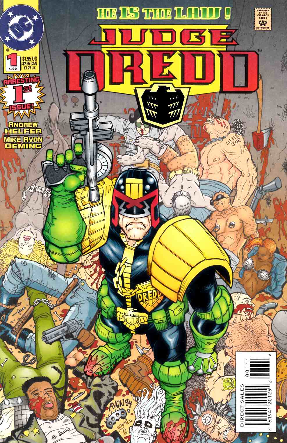 Judge Dredd #1 Near Mint (9.4) [DC Comic] THUMBNAIL