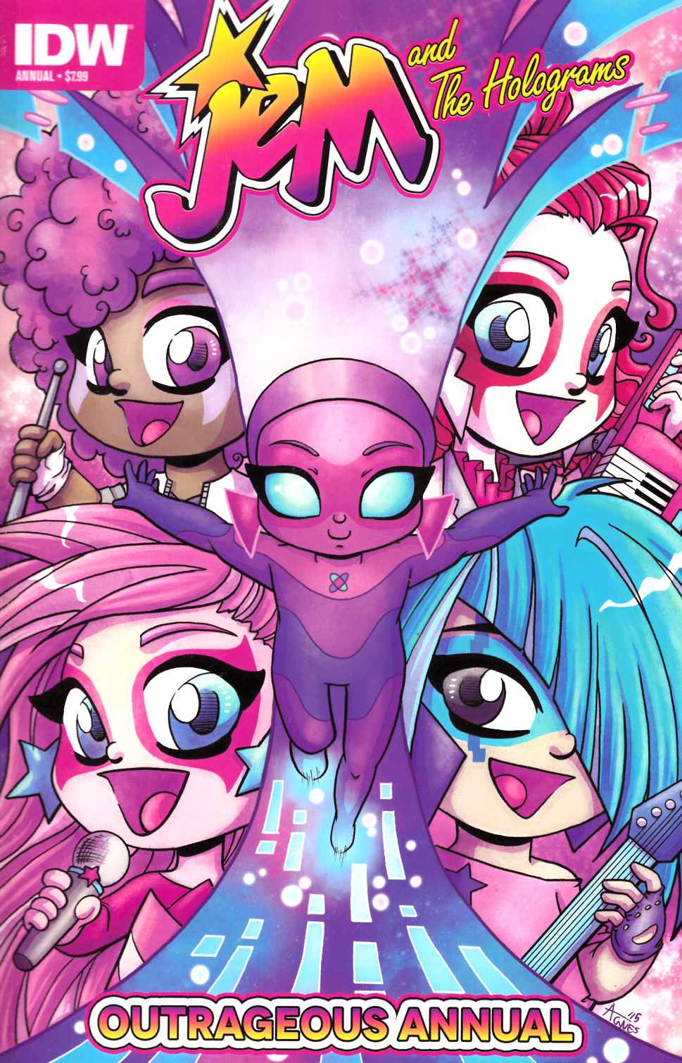 Jem & the Holograms Outrageous Annual #1 [IDW Comic] THUMBNAIL