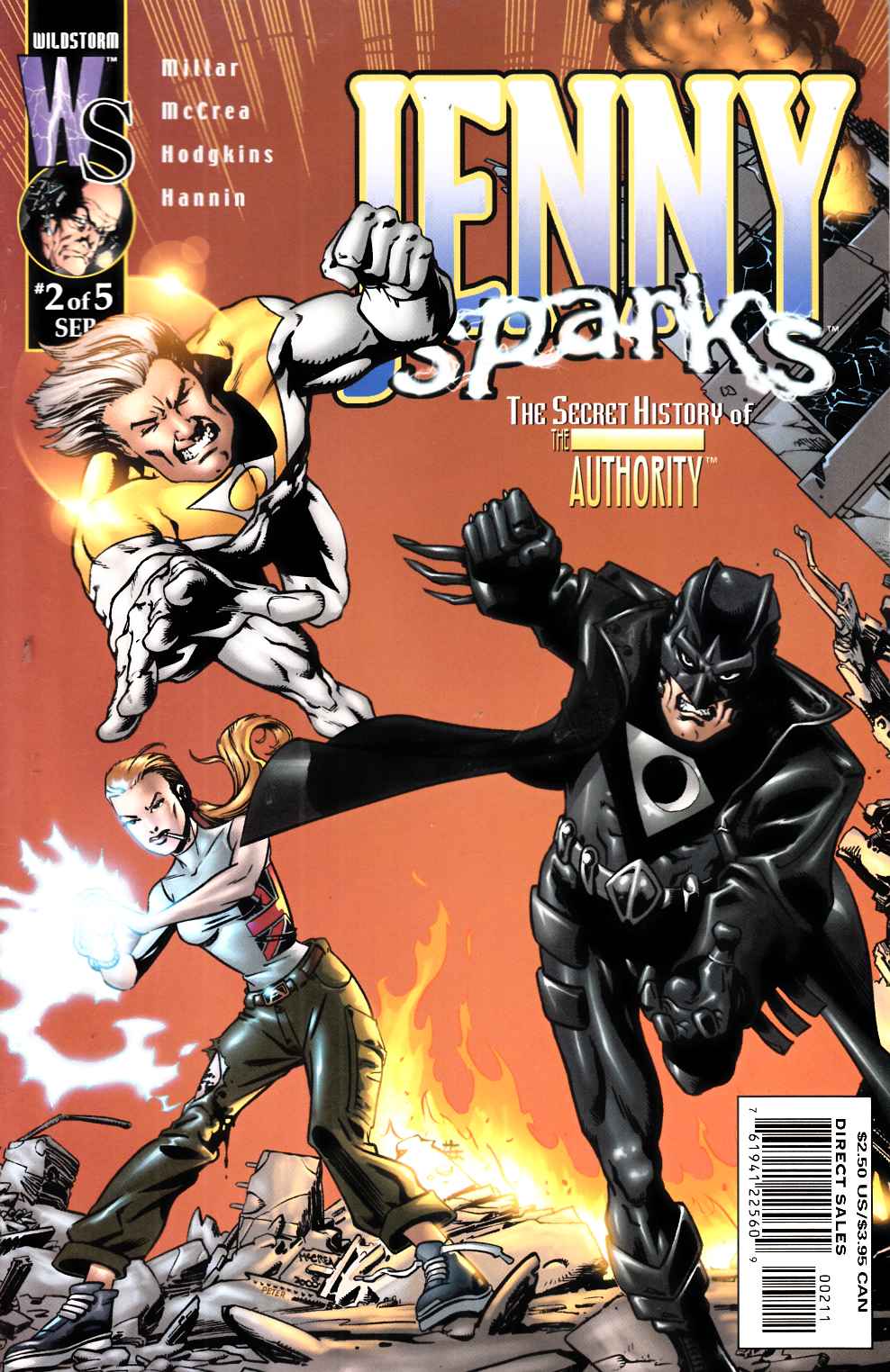 Jenny Sparks Secret History of the Authority #2 Very Fine (8.0) [DC Comic] THUMBNAIL