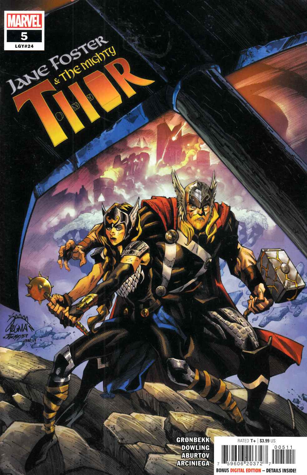 Jane Foster and Mighty Thor #5 Near Mint (9.4) [Marvel Comic] THUMBNAIL