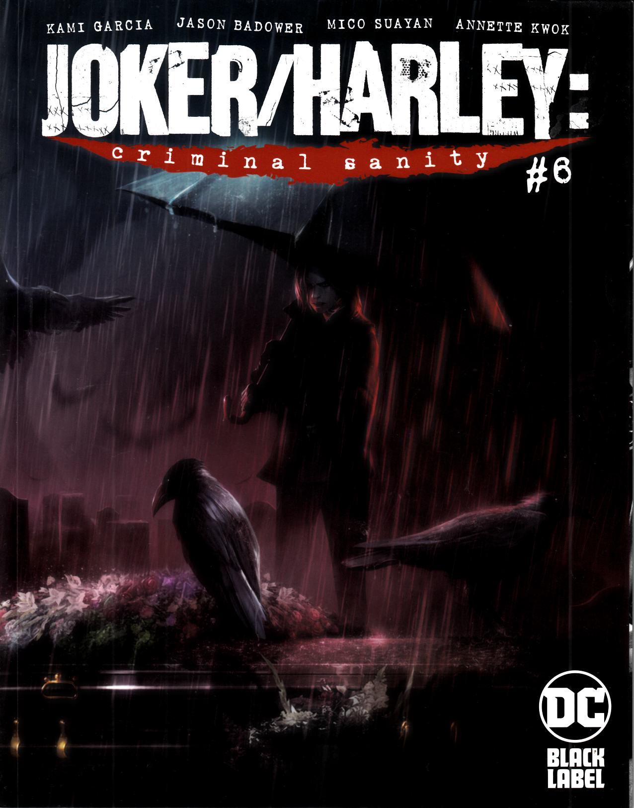Joker Harley Criminal Sanity #6 Cover A Near Mint (9.4) [DC Comic] LARGE