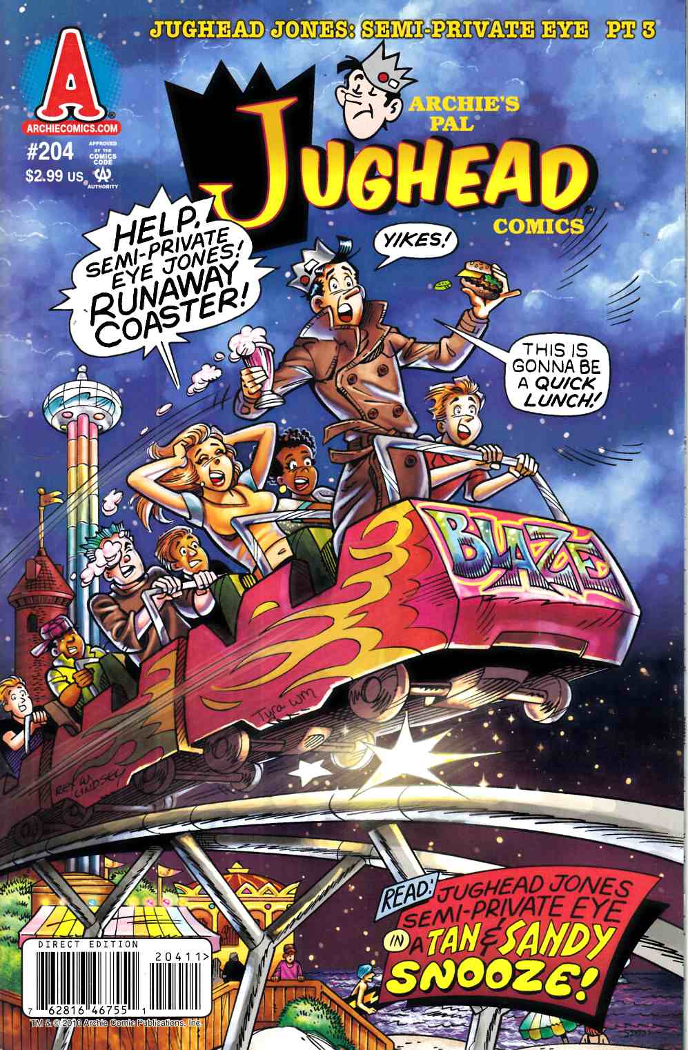 Jughead #204 Very Fine (8.0) [Archie Comic]