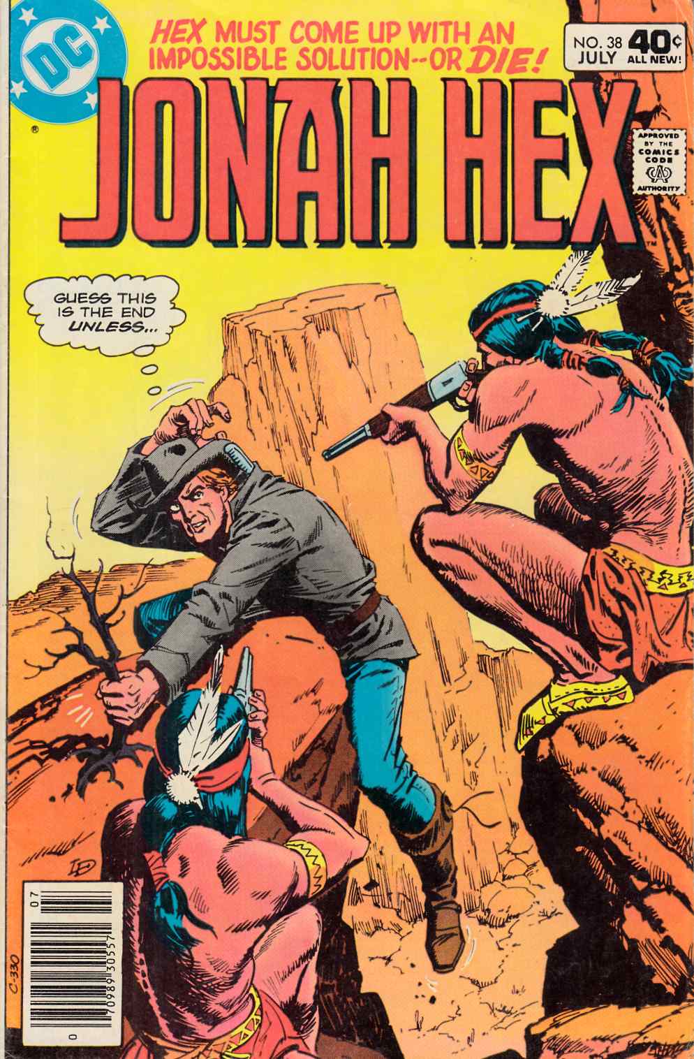 Jonah Hex #38 Very Good (4.0) [DC Comic] LARGE