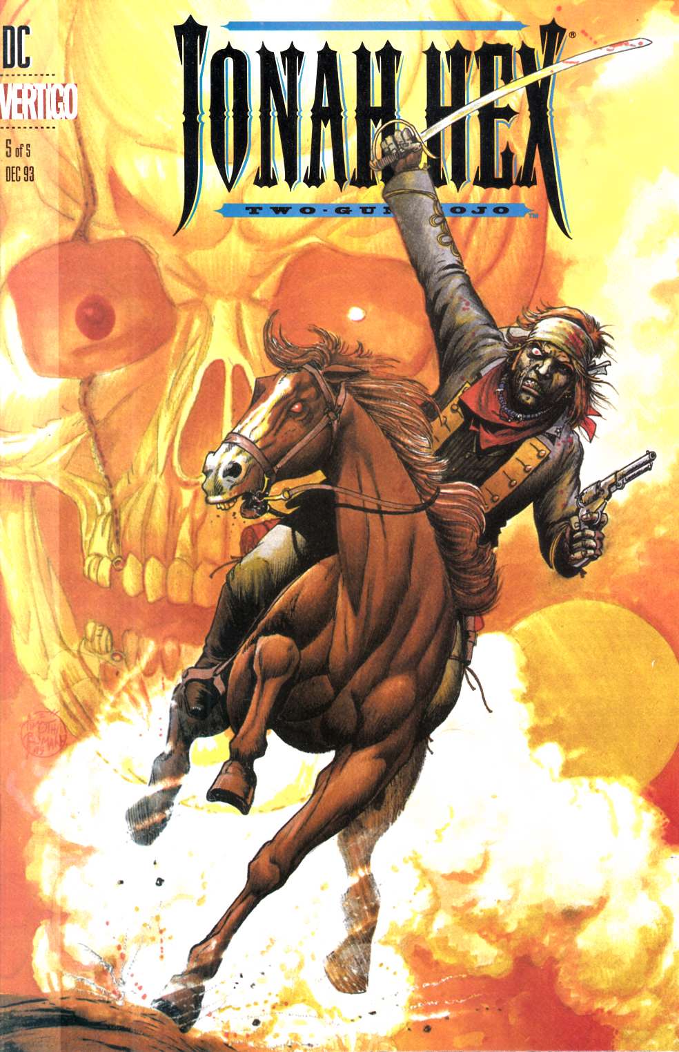 Jonah Hex Two Gun Mojo #5 Near Mint (9.4) [DC Comic] LARGE
