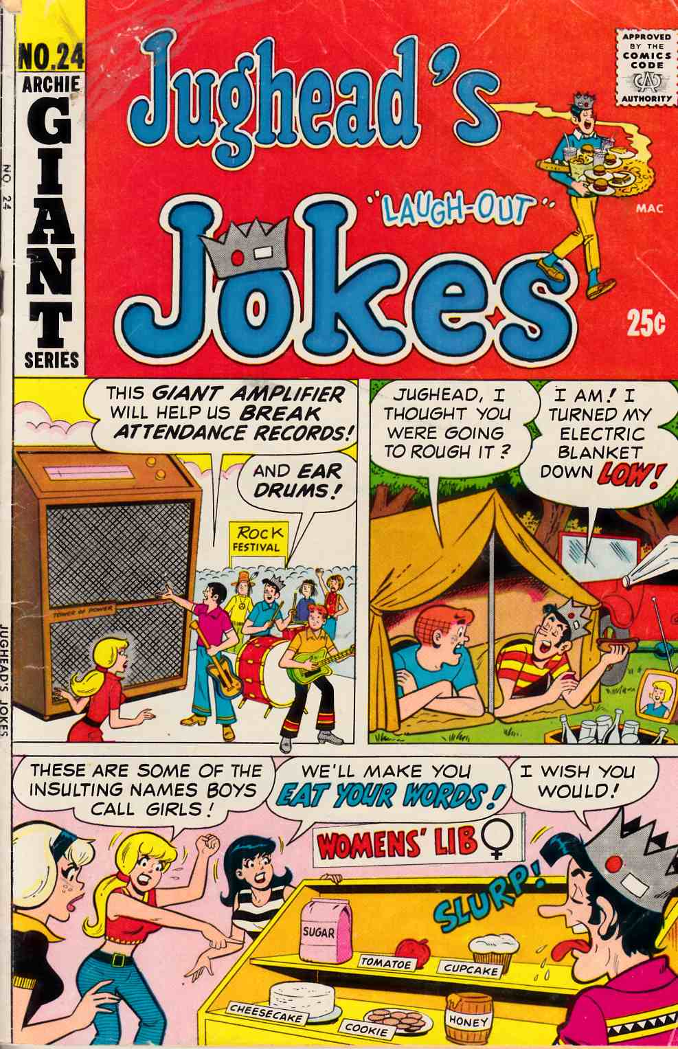 Jughead's Jokes #24 Good (2.0) [Archie Comic] LARGE