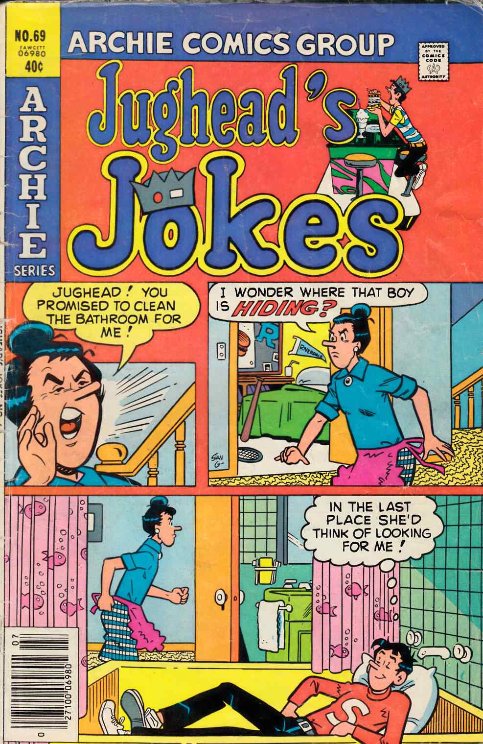 Jughead's Jokes #69 Very Good (4.0) [Archie Comic] THUMBNAIL