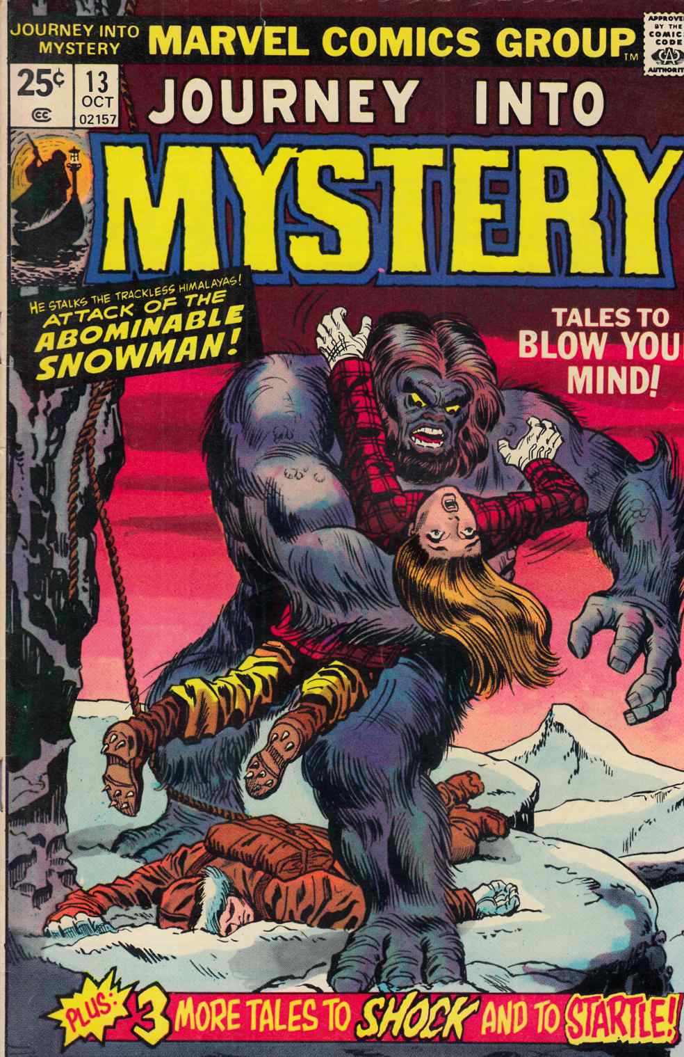 Journey Into Mystery #13 Fine (6.0) [Marvel Comic] LARGE