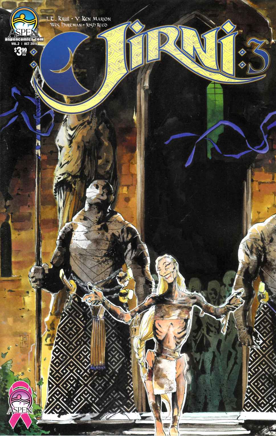Jirni Vol 2 #3 Cover B- Marks [Aspen Comic] THUMBNAIL
