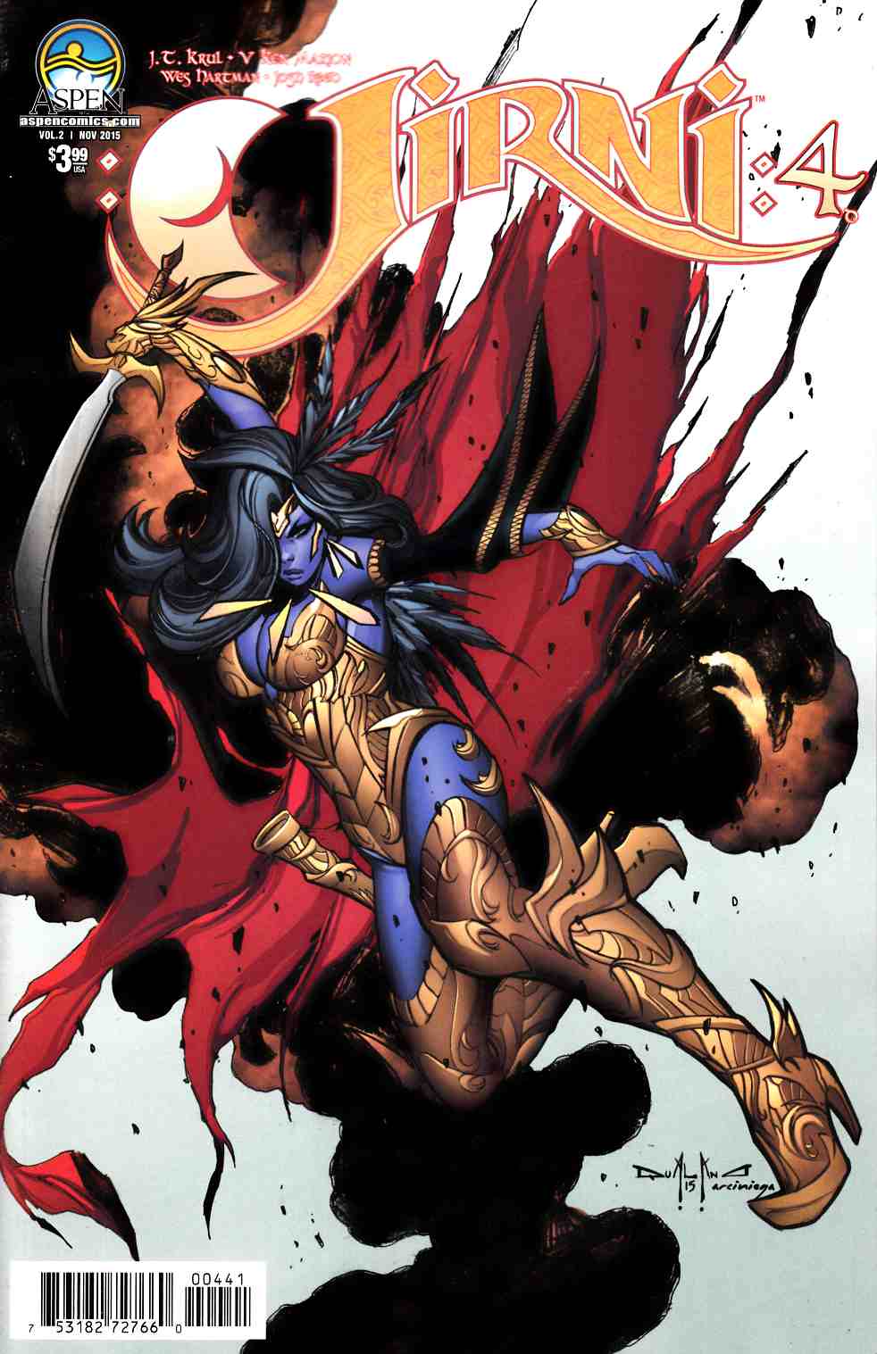 Jirni Vol 2 #4 Cover D- Qualano [Aspen Comic] THUMBNAIL