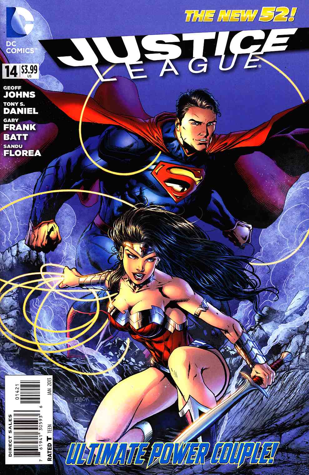 Justice League #14 Fabok Variant Cover [DC Comic] LARGE