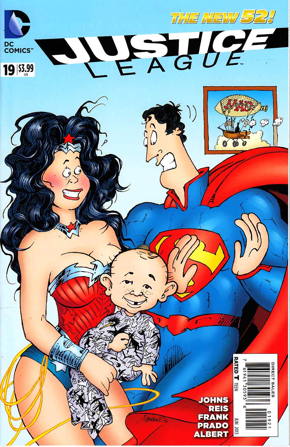 Justice League #19 Mad Variant Cover [DC Comic] LARGE