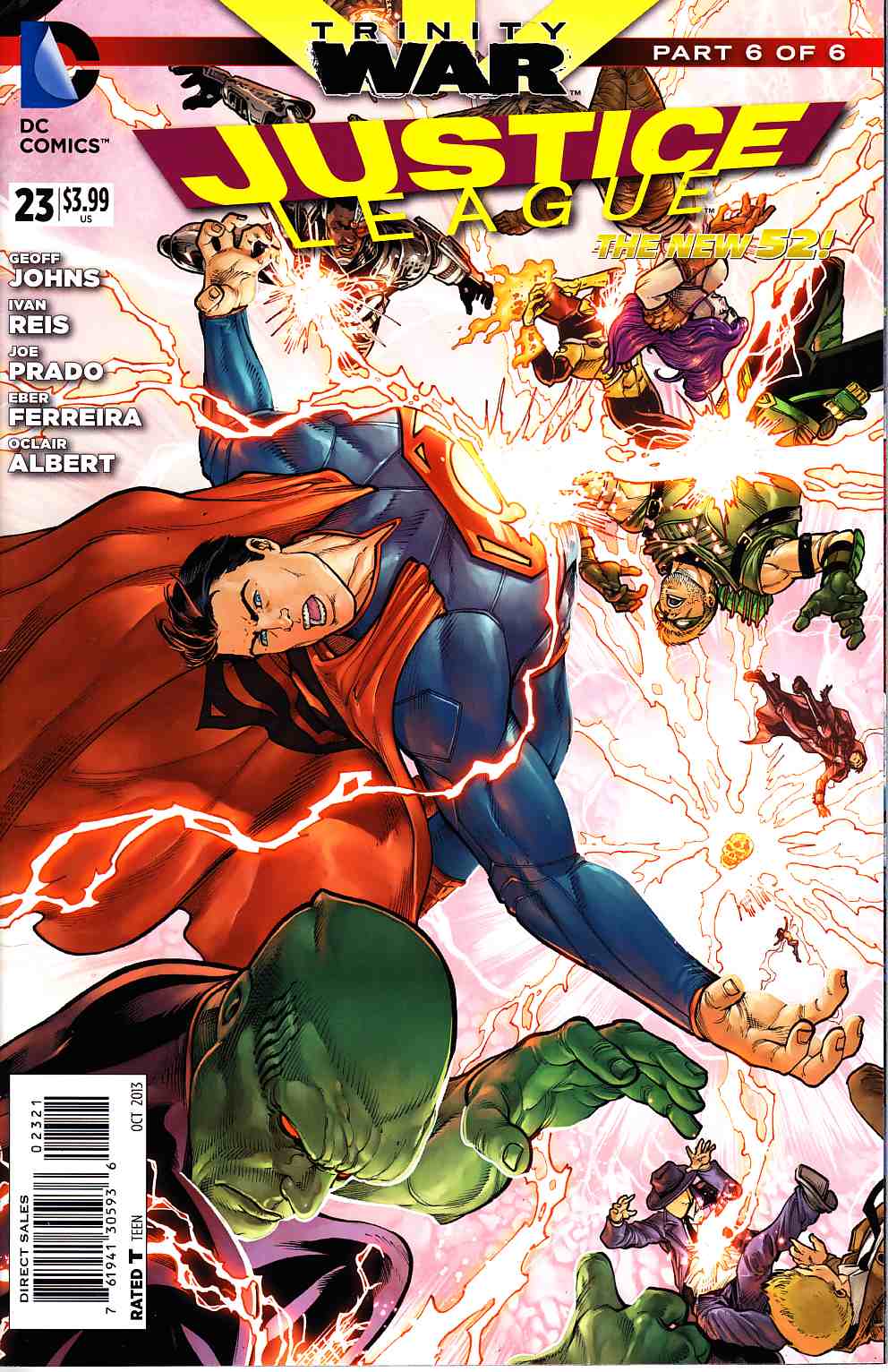 Justice League #23 Janin Variant Cover (Trinity) [DC Comic] LARGE