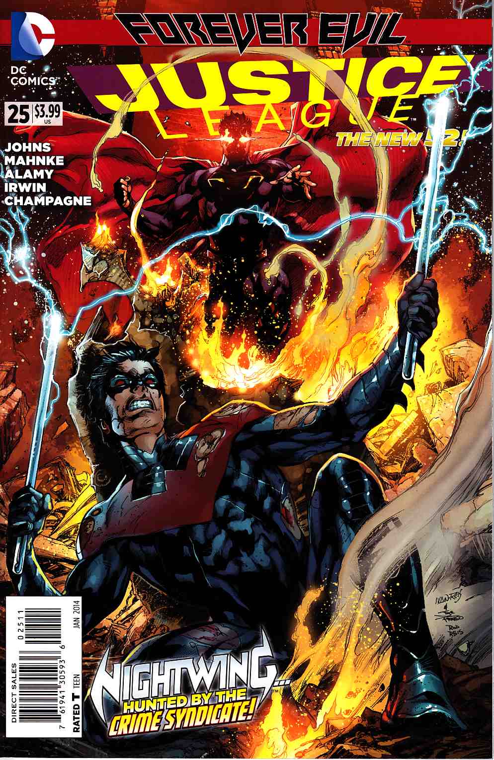 Justice League #25 (Evil) [DC Comic] LARGE