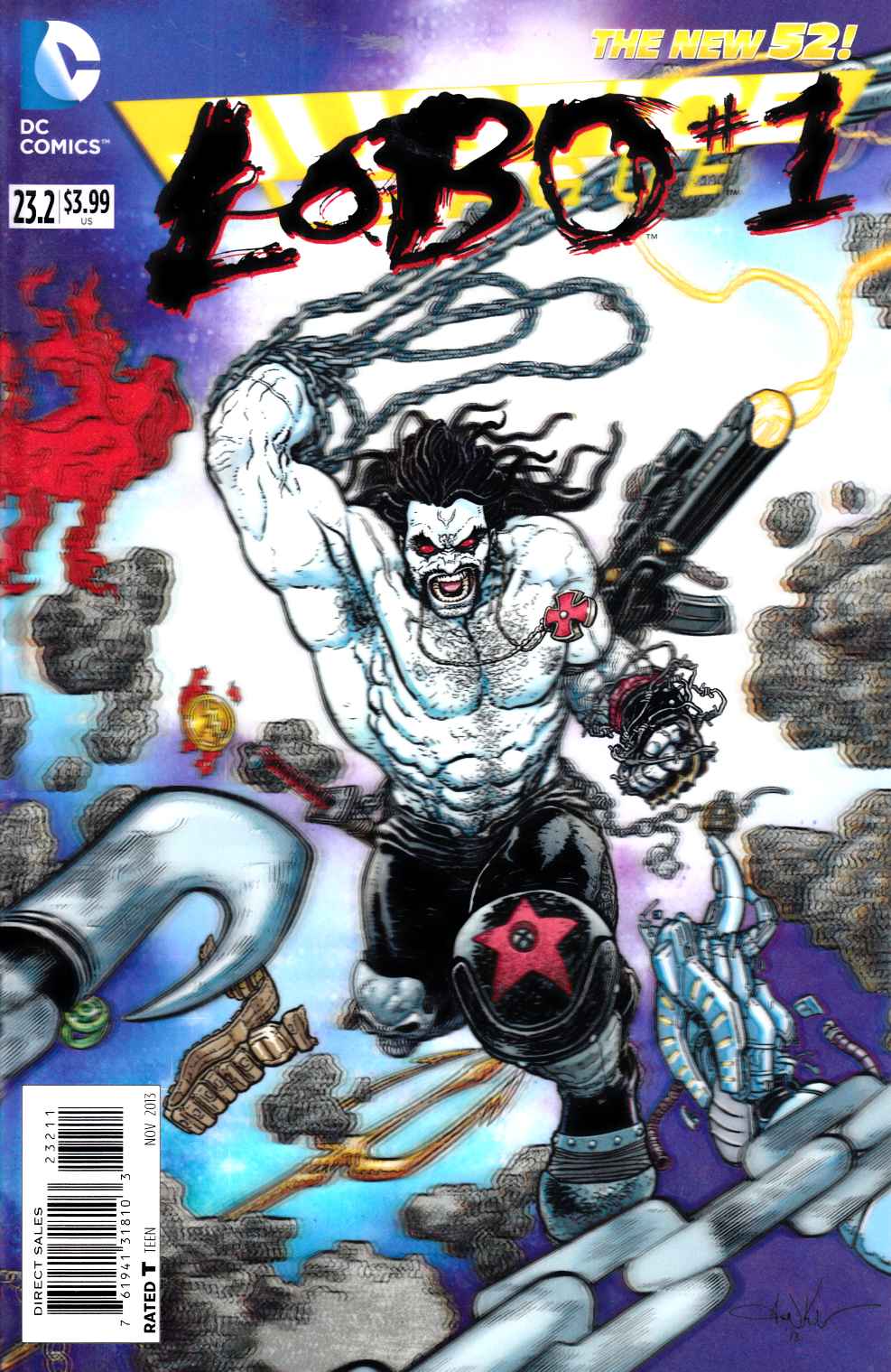 Justice League #23.2 Lobo 3-D Edition Near Mint (9.4) [DC Comic] LARGE