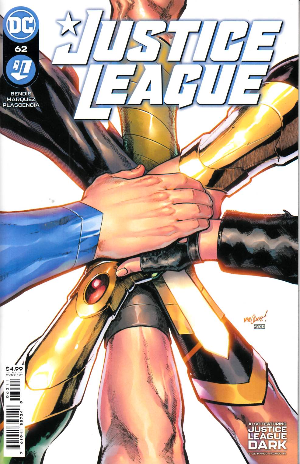 Justice League #62 Cover A Near Mint (9.4) [DC Comic] THUMBNAIL