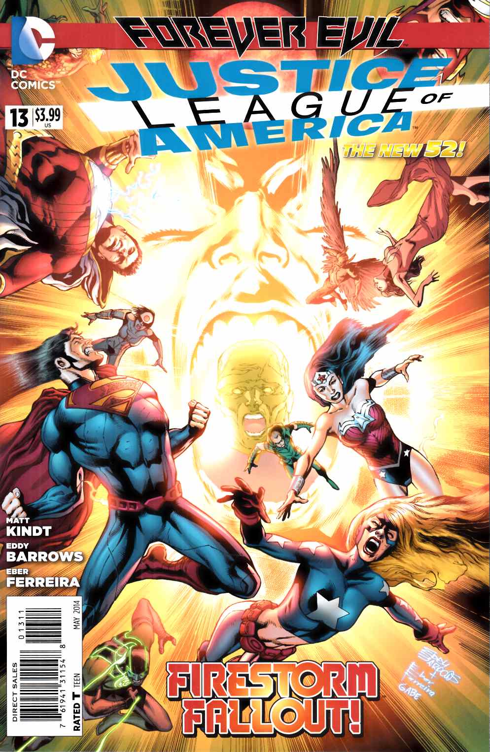 Justice League of America #13 Near Mint (9.4) [DC Comic] THUMBNAIL