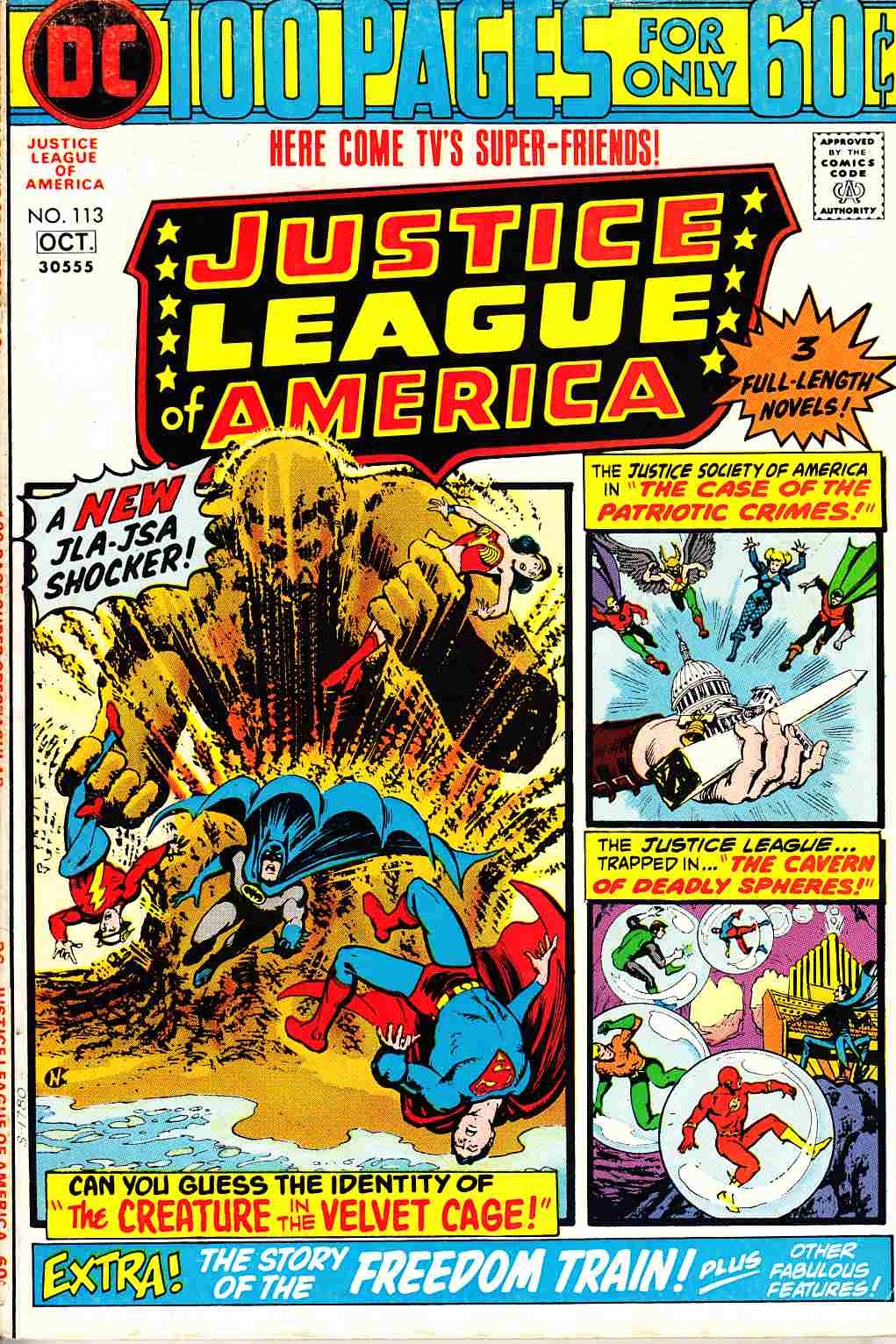 Justice League Of America #113 Fine (6.0) [DC Comic] LARGE
