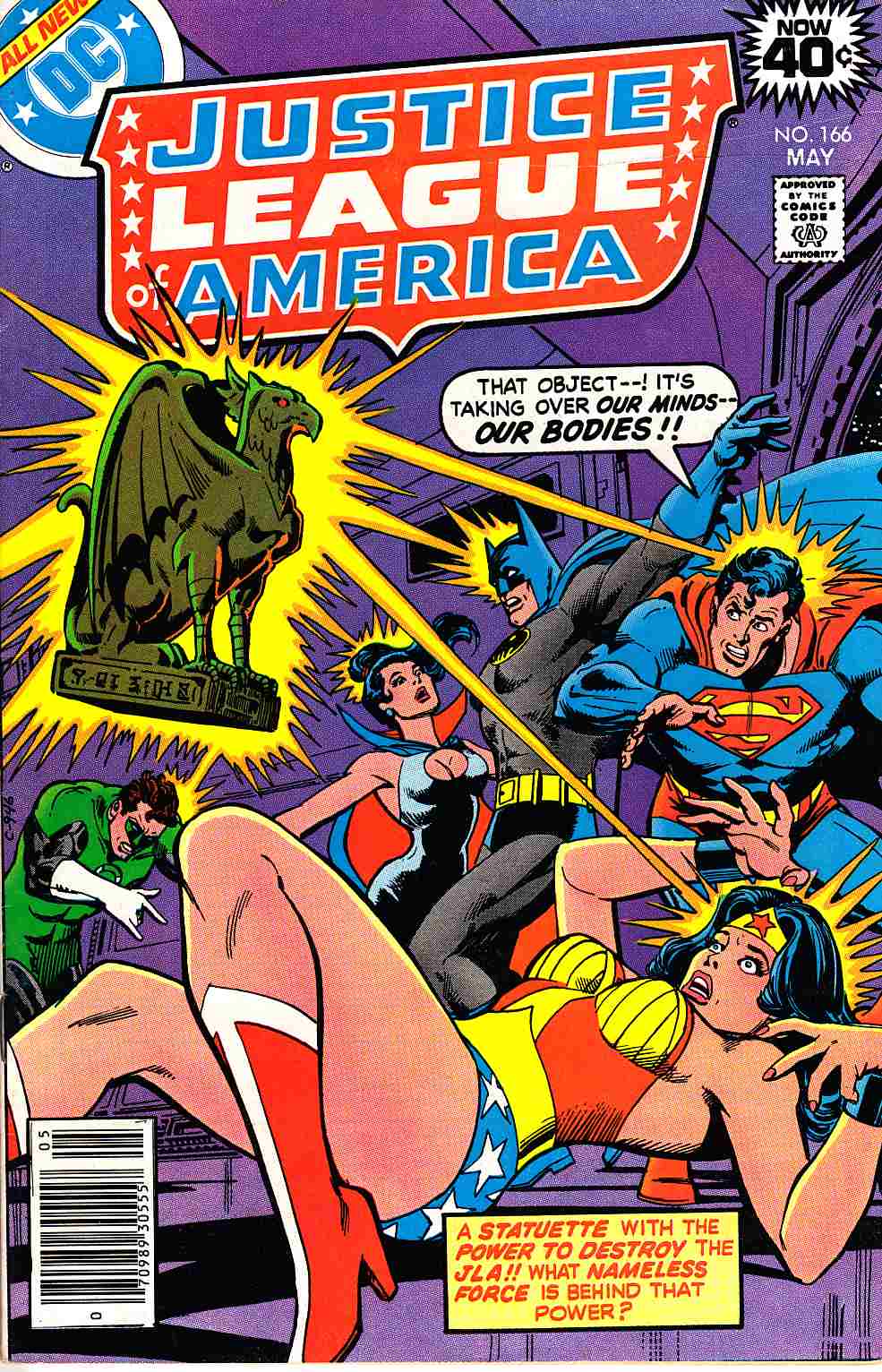 Justice League Of America #166 Very Fine Minus (7.5) [DC Comic] THUMBNAIL
