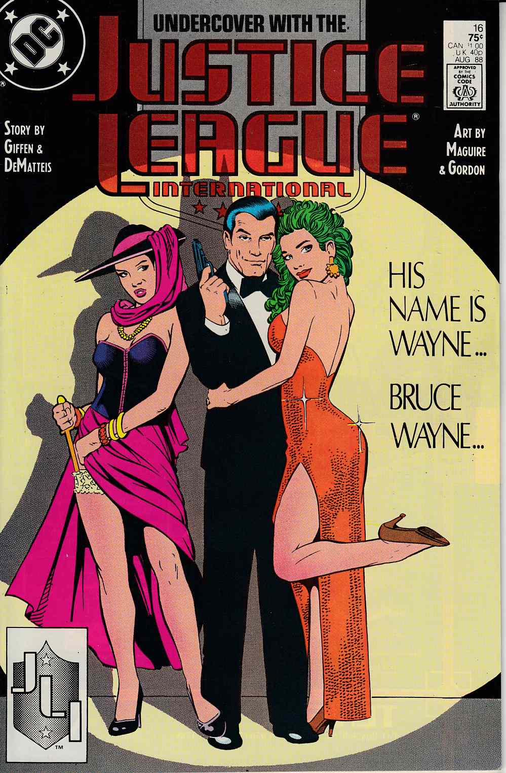 Justice League America #16 Very Fine Minus (7.5) [DC Comic] LARGE